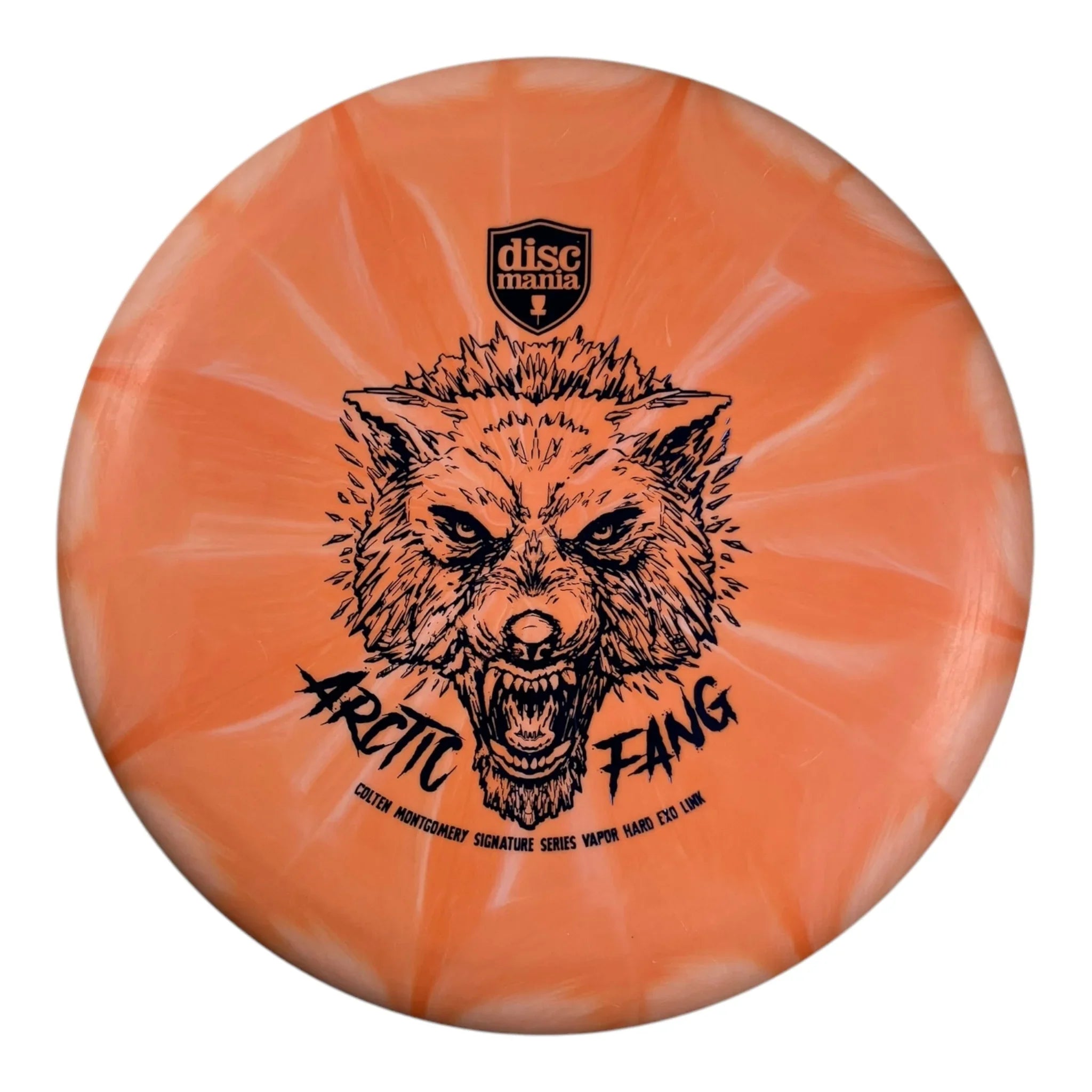 Discmania Arctic Fang - Link | Exo Hard Vapor | Orange/Blue 174g (Colten Montgomery) Disc Golf