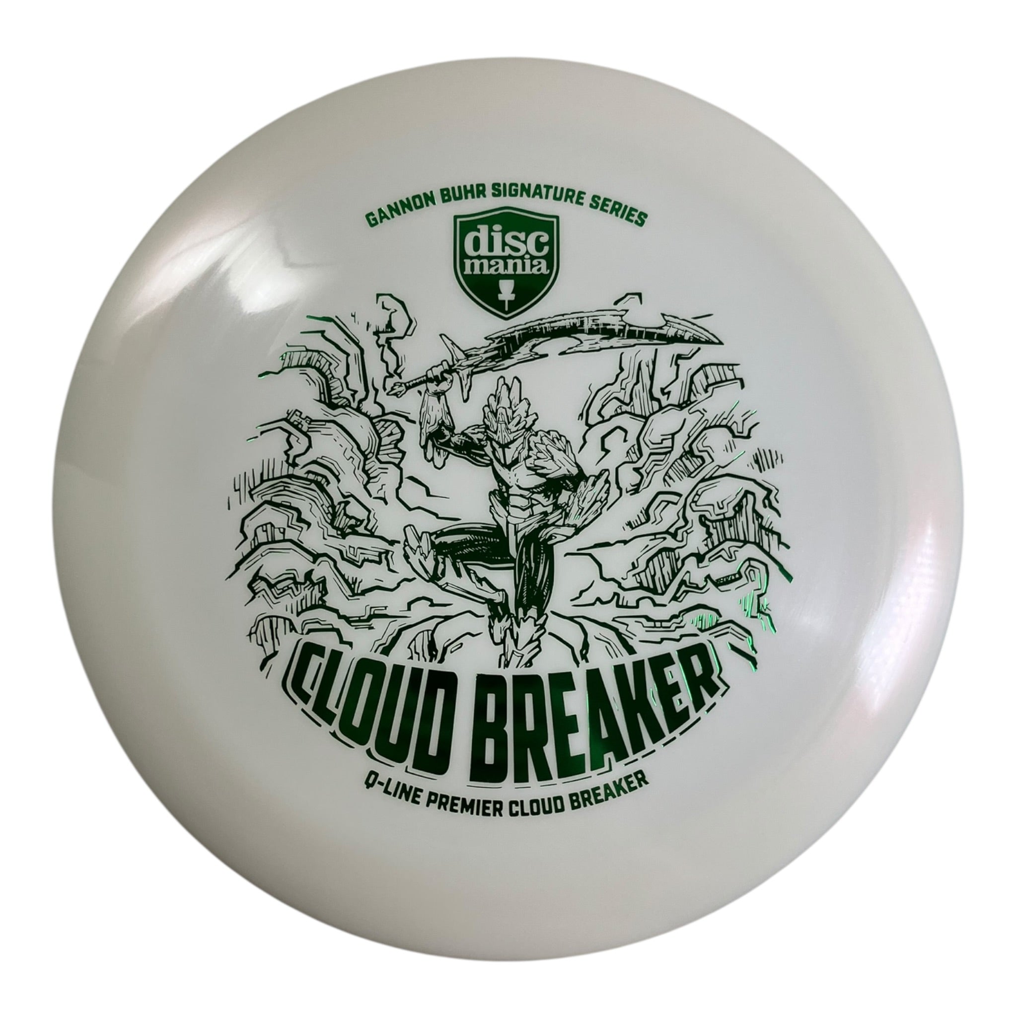 Discmania Cloud Breaker | Premier Q-Line | White/Green 169g (Gannon Buhr) Disc Golf