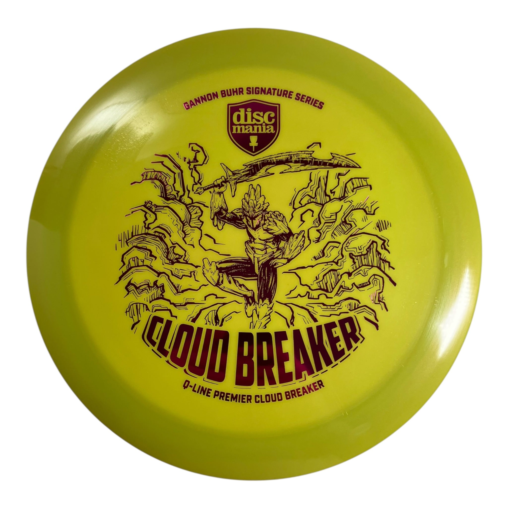Discmania Cloud Breaker | Premier Q-Line | Yellow/Pink 173g (Gannon Buhr) Disc Golf