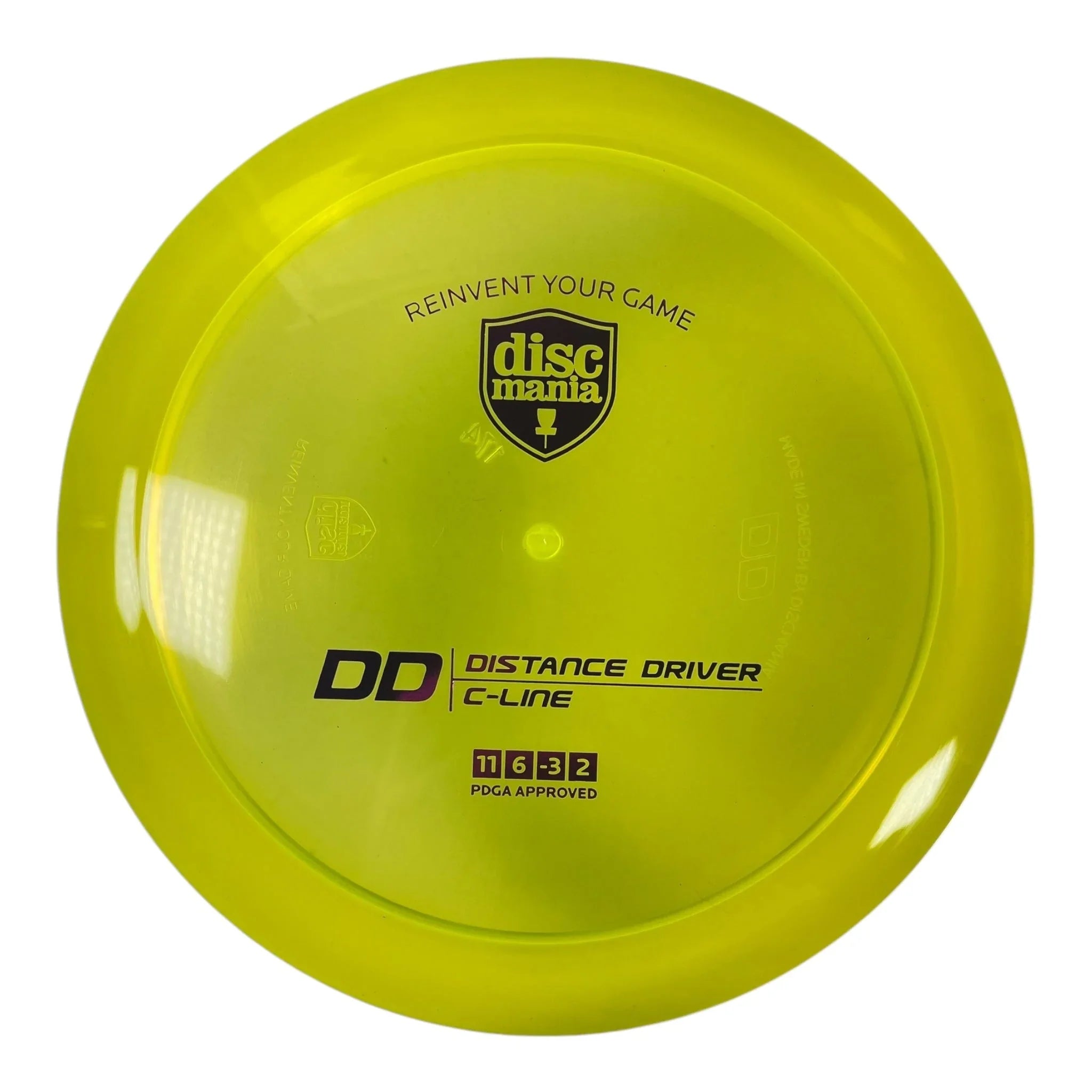 Discmania DD | C - Line | Yellow/Purple 174g Disc Golf