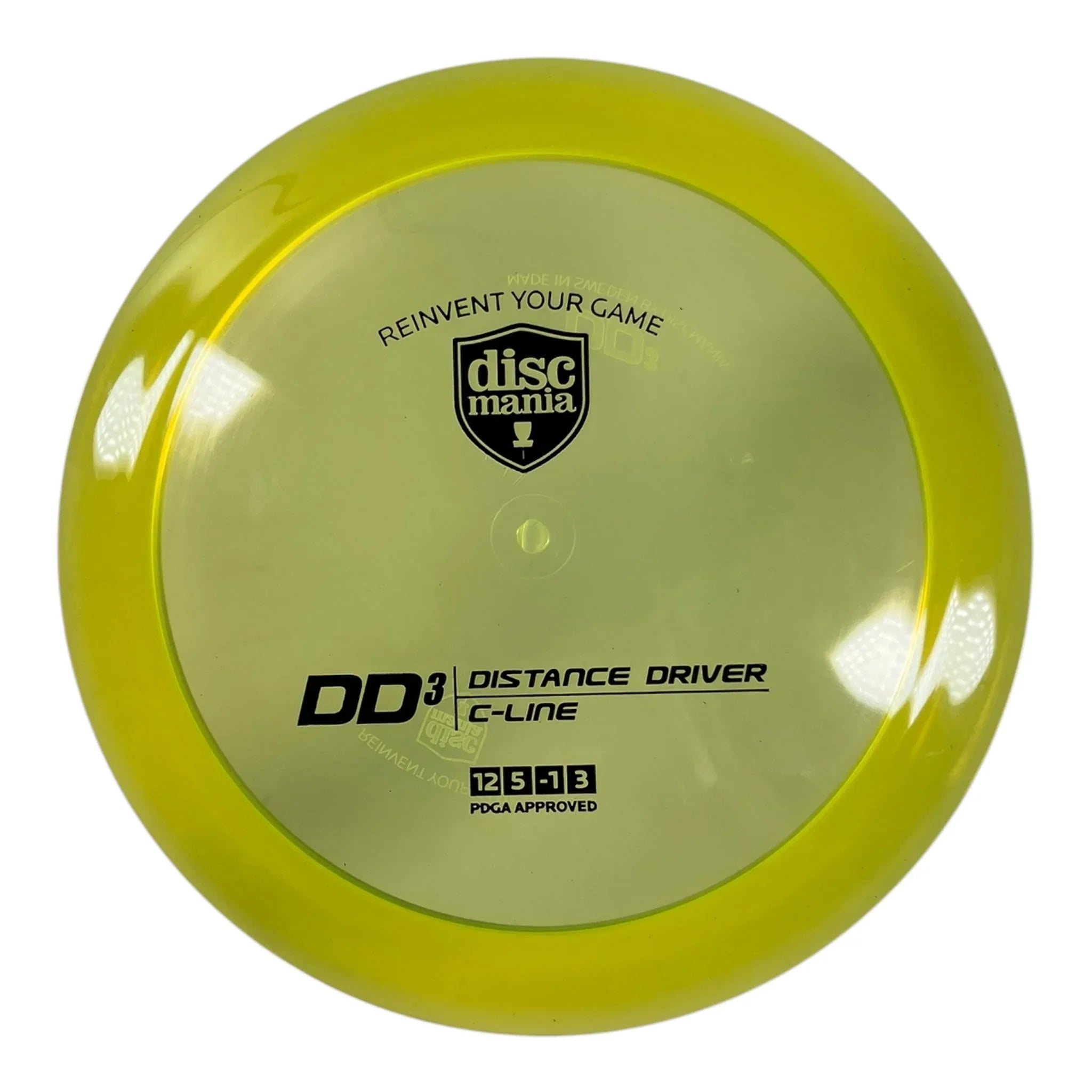 Discmania DD3 | C - Line | Yellow/Black 173g Disc Golf