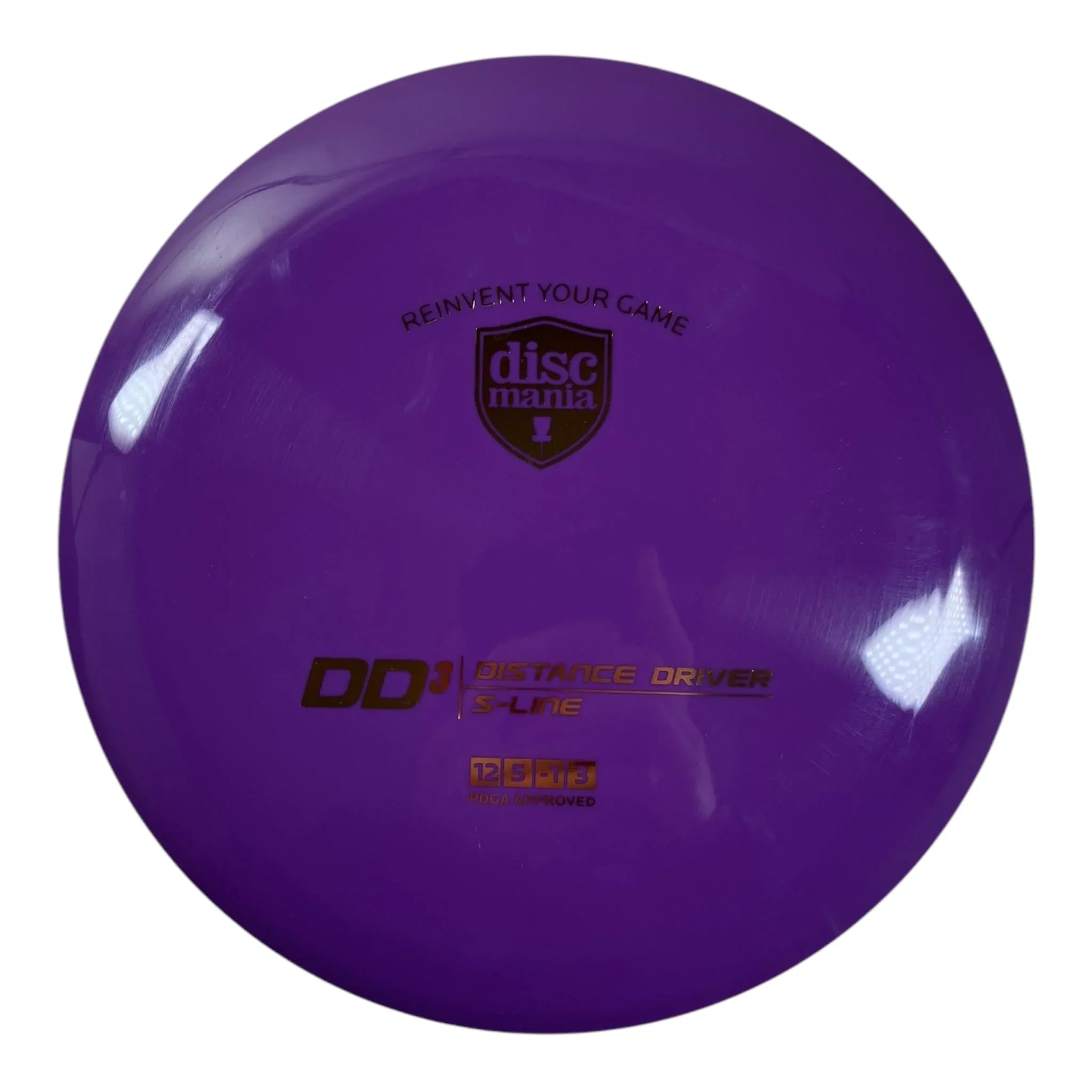 Discmania DD3 | S - Line | Purple/Gold 175g Disc Golf