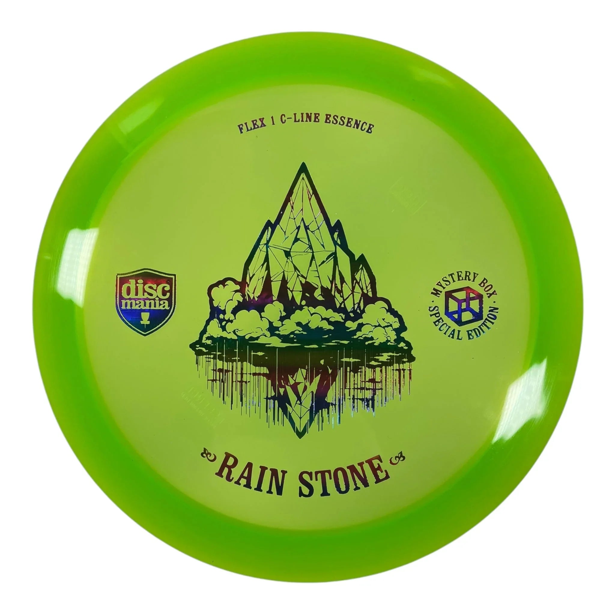 Discmania Essence | Flex 1 C - Line | Green/Rainbow 172g (Rain Stone) Disc Golf