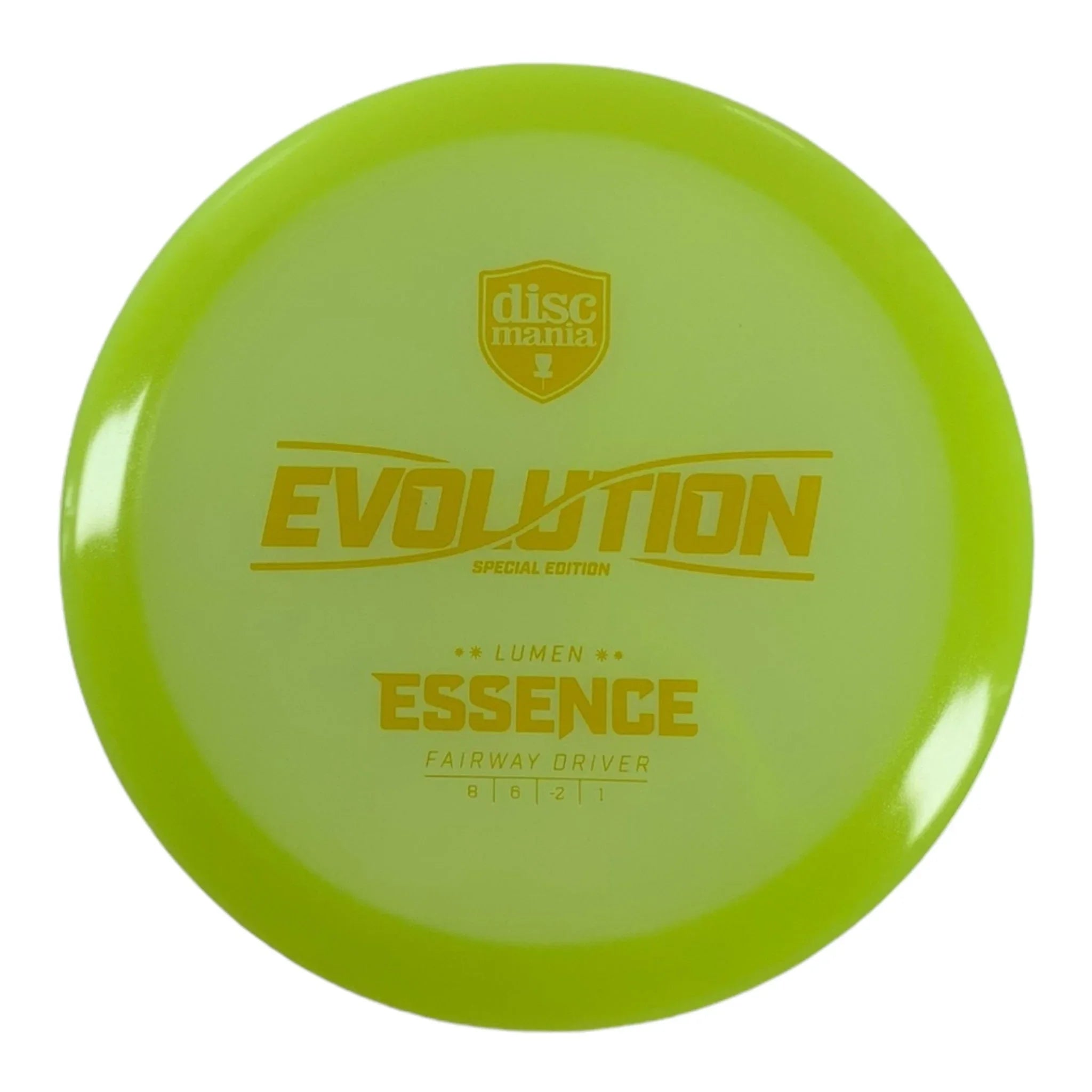 Discmania Essence | Lumen | Yellow/Yellow 171g Disc Golf