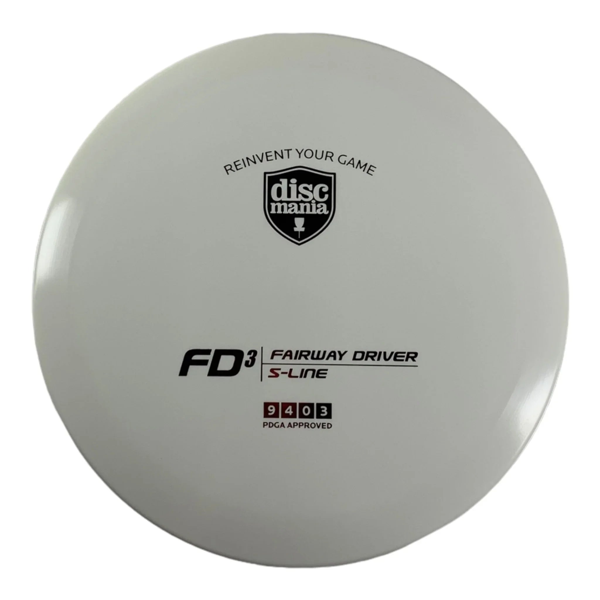 Discmania FD3 | S - Line | White/Red 173g Disc Golf