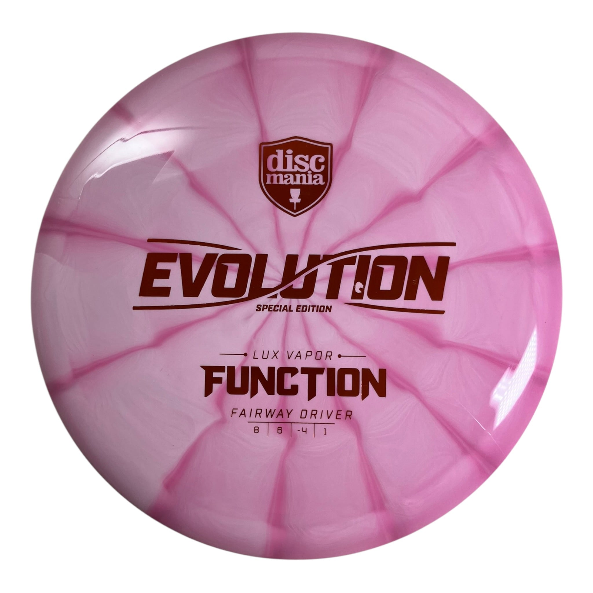Discmania Function | Lux Vapor | Pink/Red 175g (Special Edition) Disc Golf