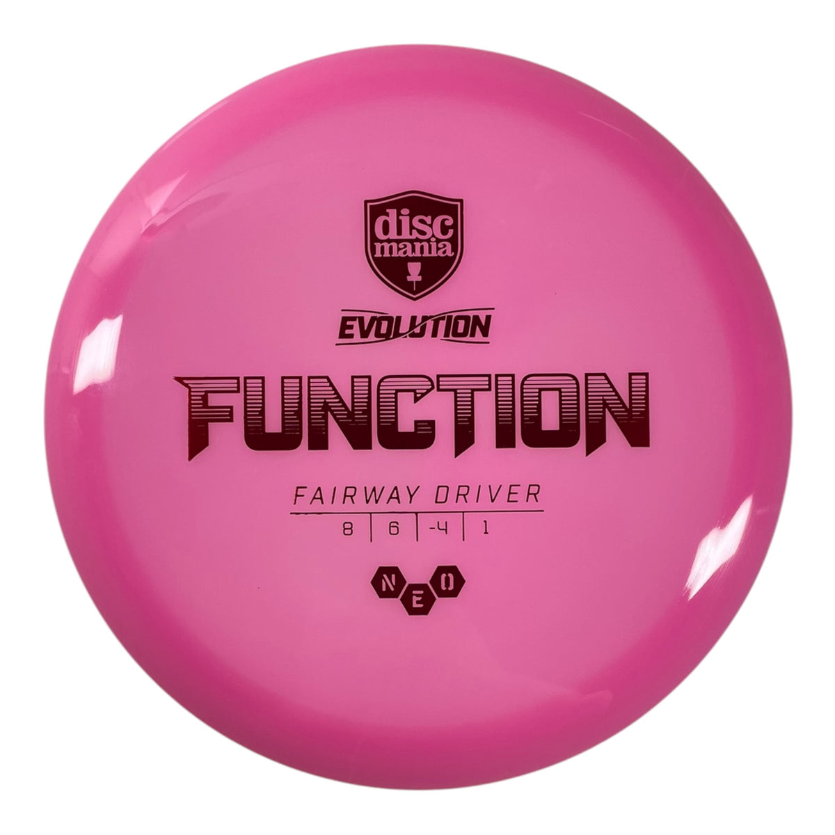 Discmania Function | Neo | Pink/Red 174g Disc Golf