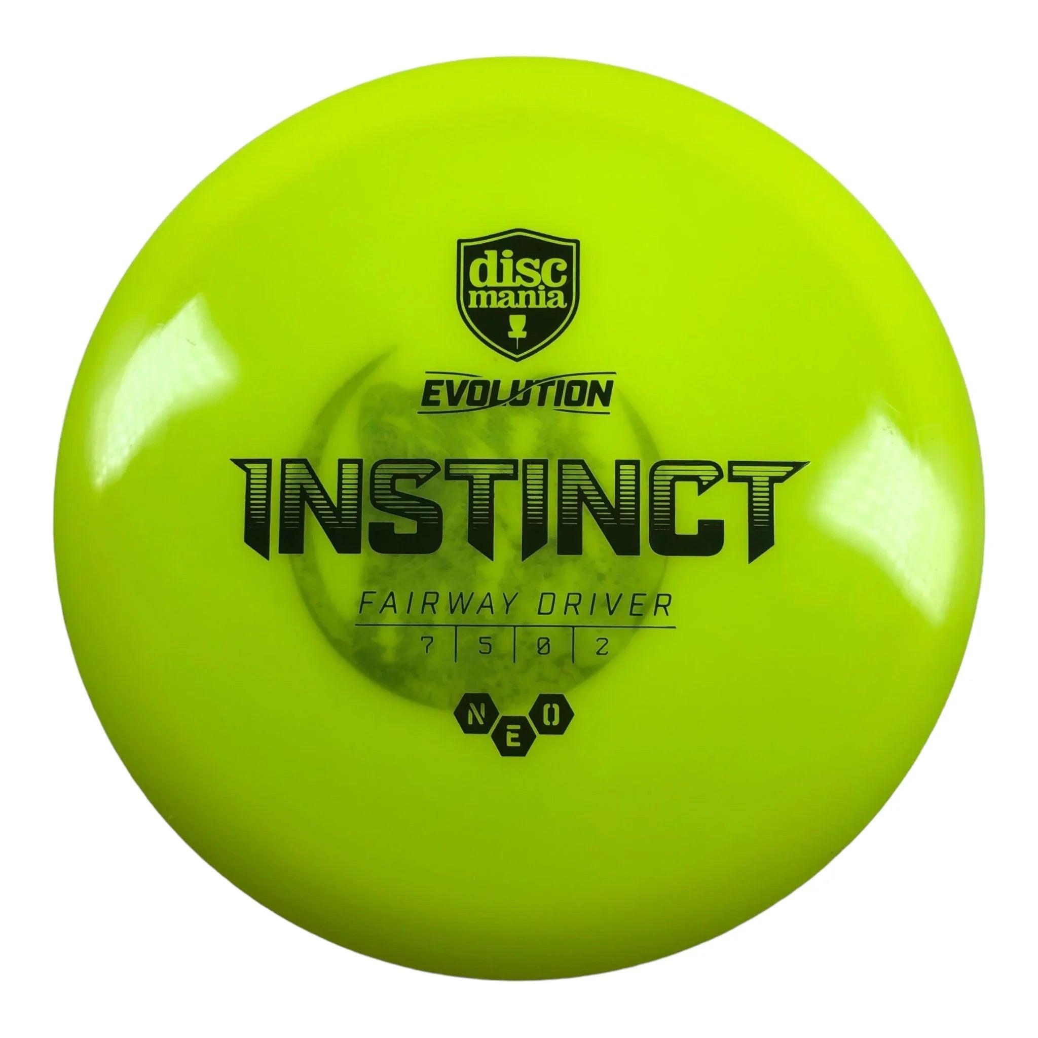 Discmania Instinct - Used Good | Neo | Yellow/Black 177g Disc Golf