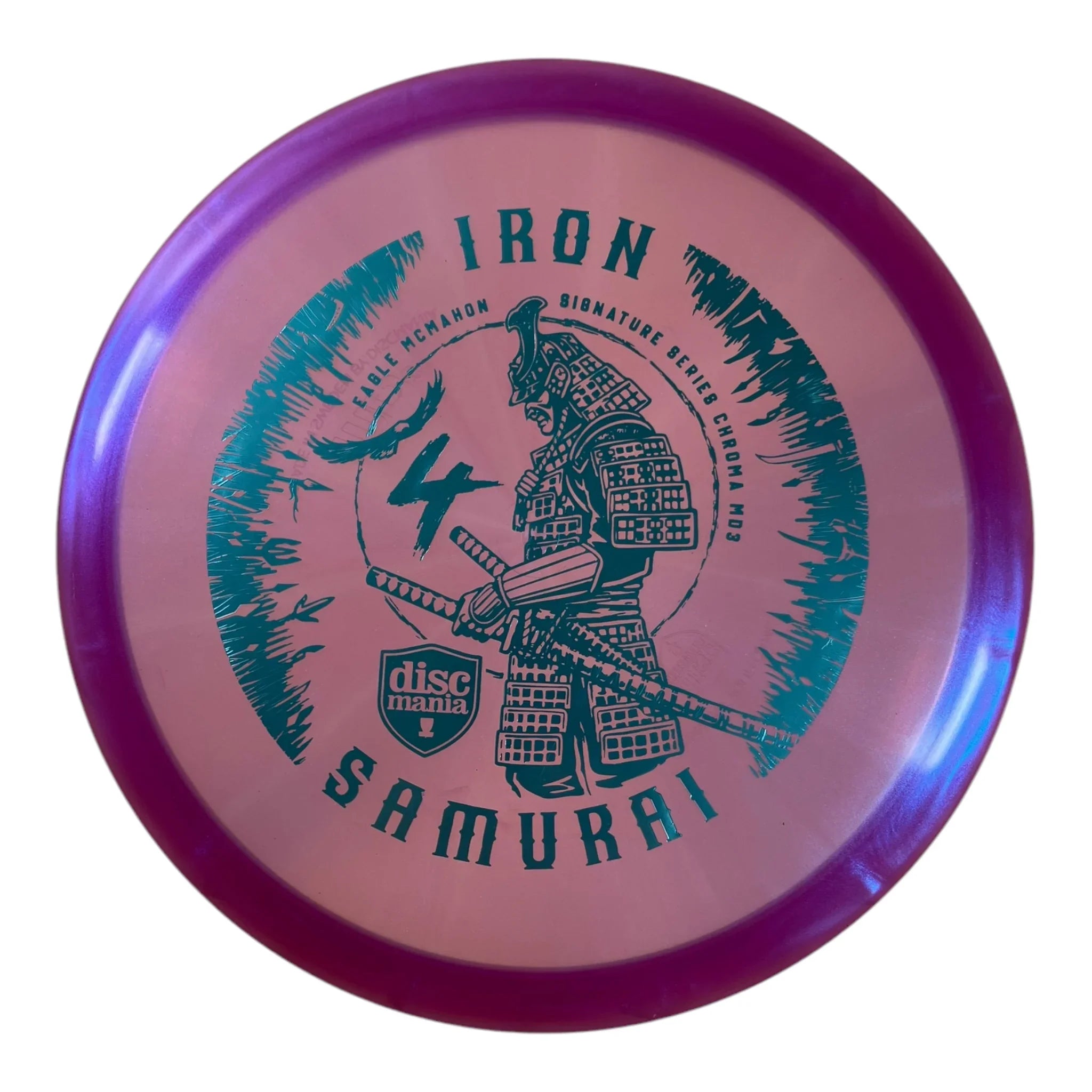 Discmania Iron Samurai 4 - MD3 | Chroma | Purple/Blue 177g (Eagle McMahon) Disc Golf