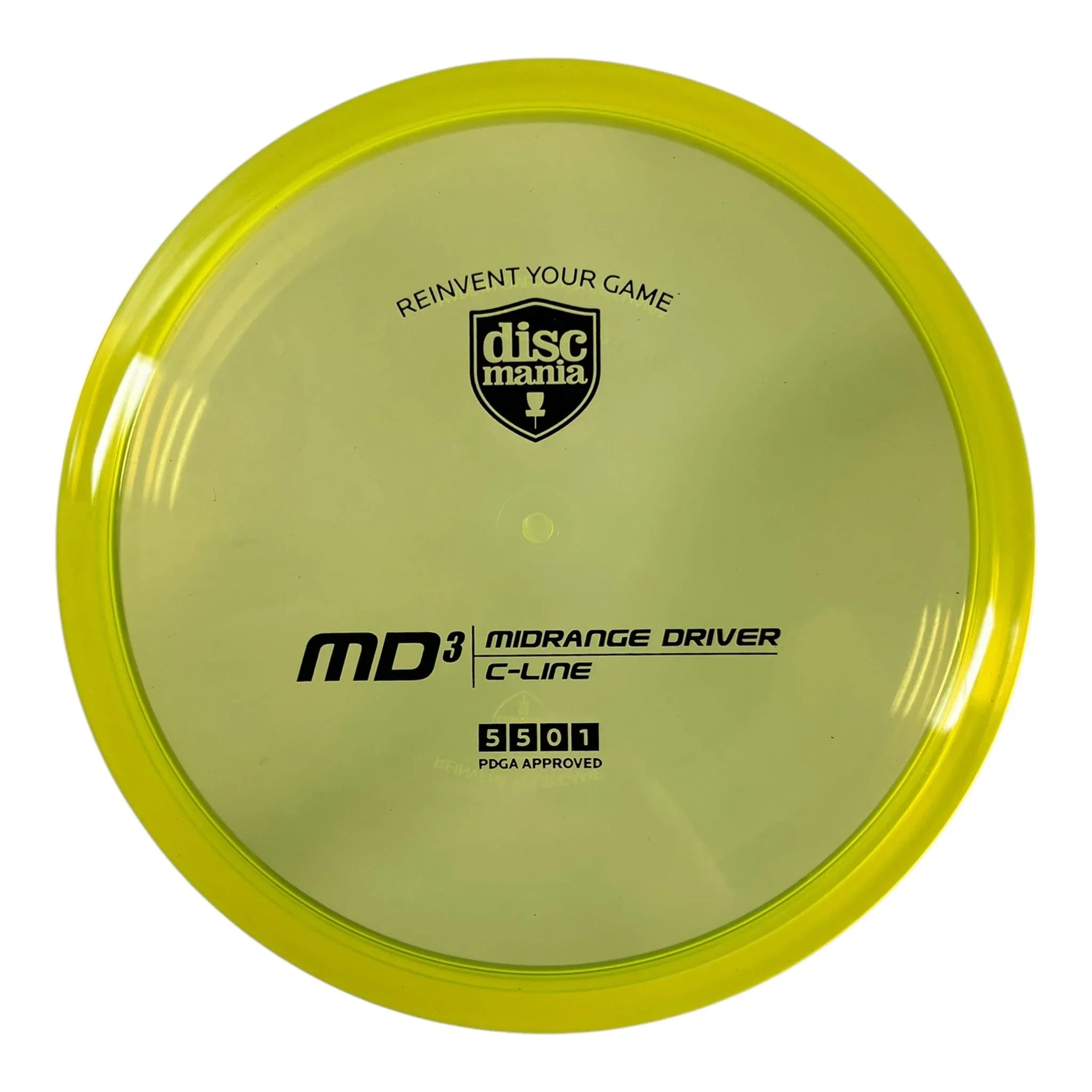 Discmania MD3 | C - Line | Yellow/Black 177g Disc Golf