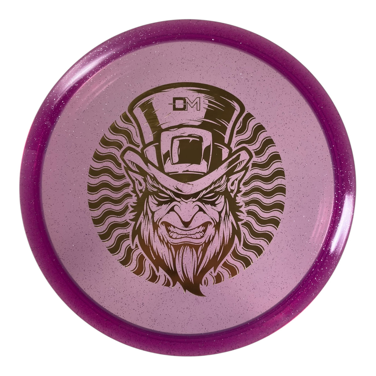 Discmania MD3 - Used Like New | Metal Flake C-Line | Purple/Gold 178g (DiscMember Stamp) Disc Golf