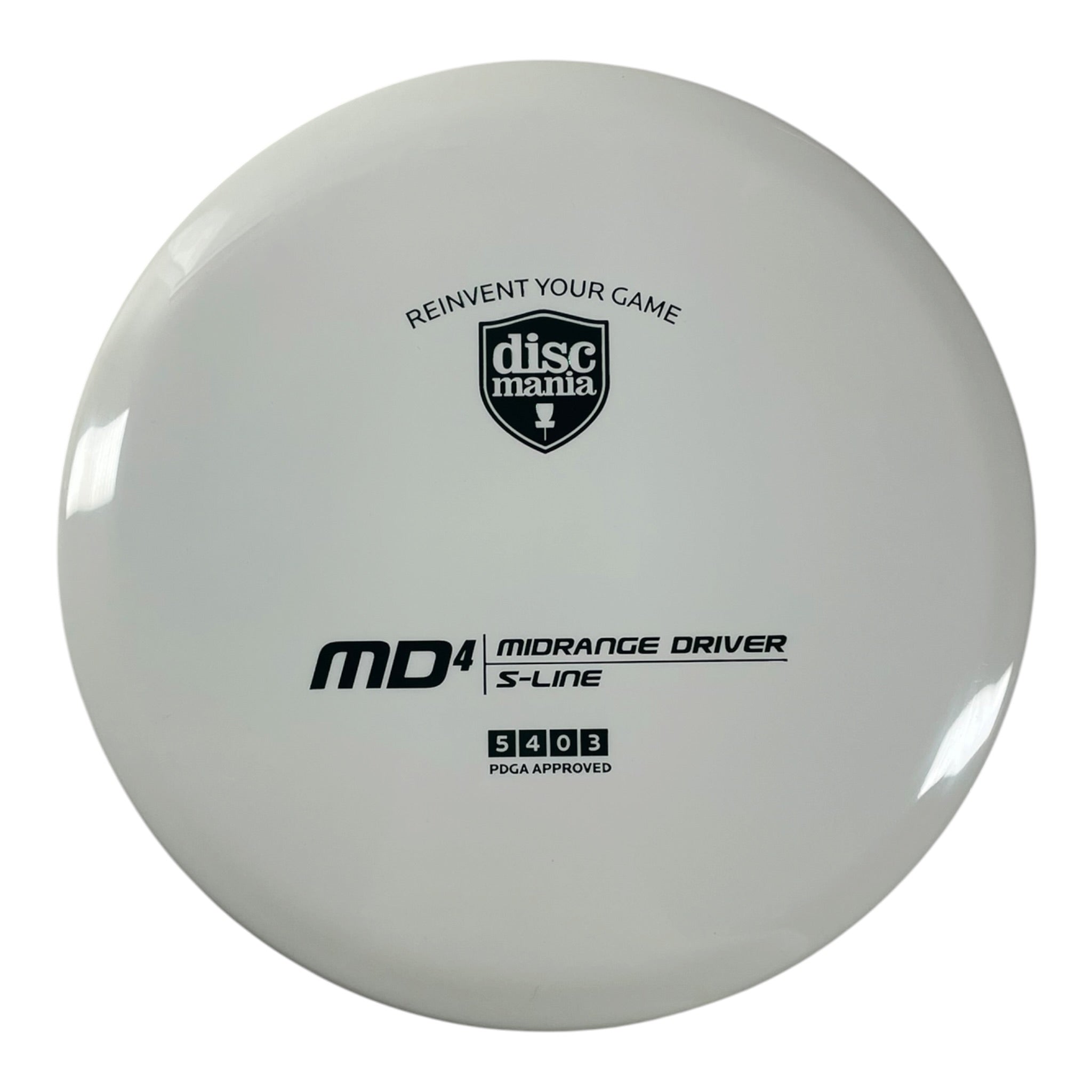Discmania MD4 | S-Line | White/Green 177g Disc Golf
