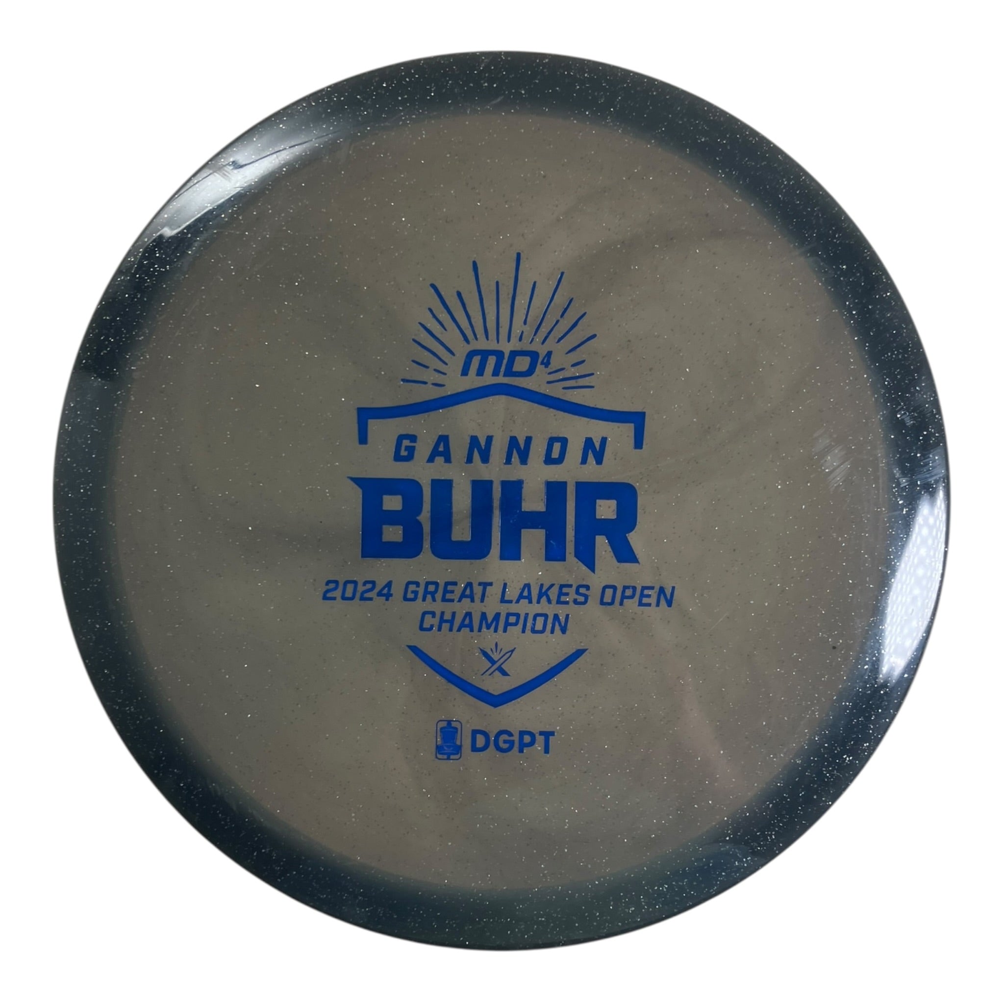 Discmania MD4 - Used Like New | Metal Flake C-Line | Grey/Blue 179g (Gannon Buhr 2024) Disc Golf