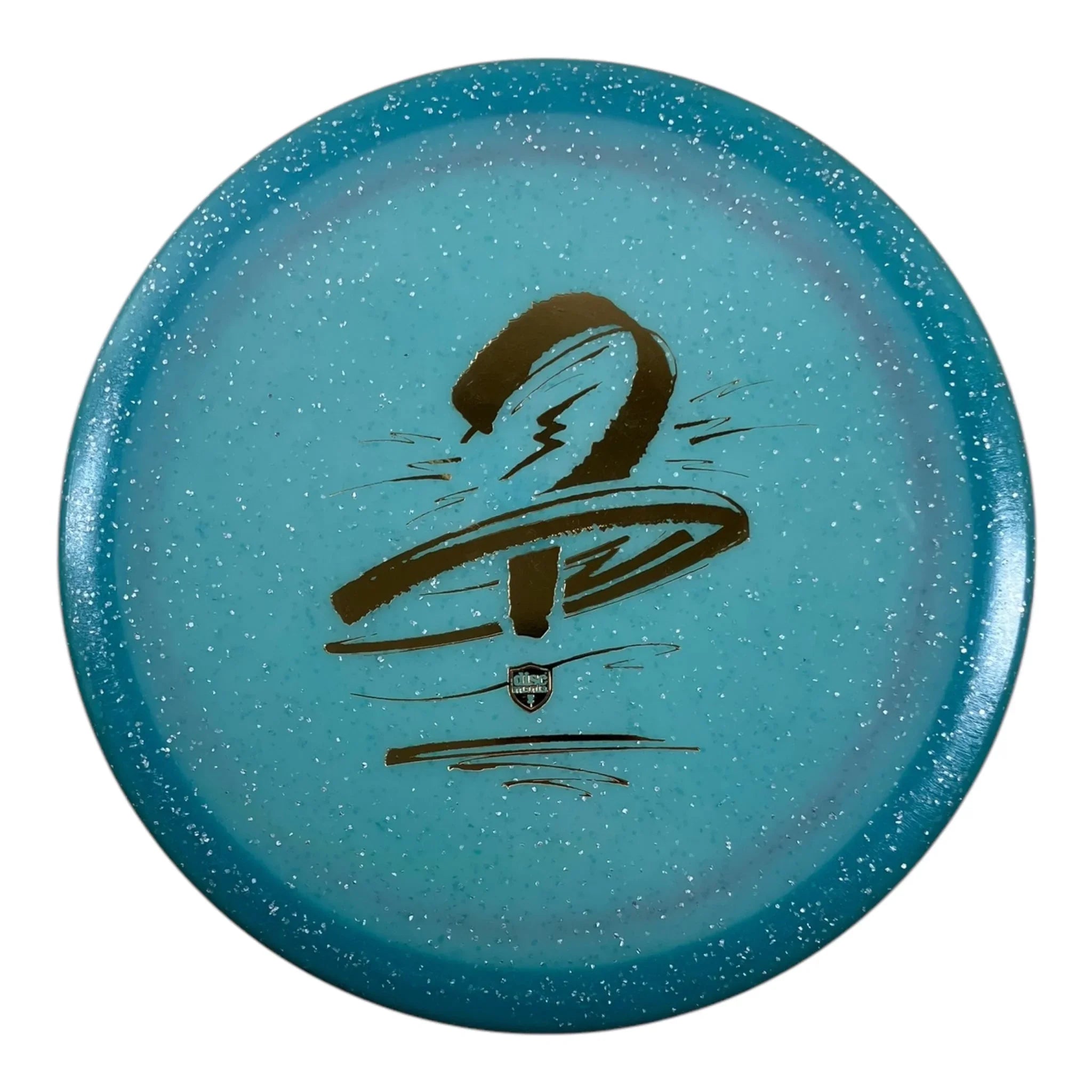 Discmania MD5 - Used Like New | Metal Flake C - Line | Blue/Gold 177g (Innova Made) Disc Golf