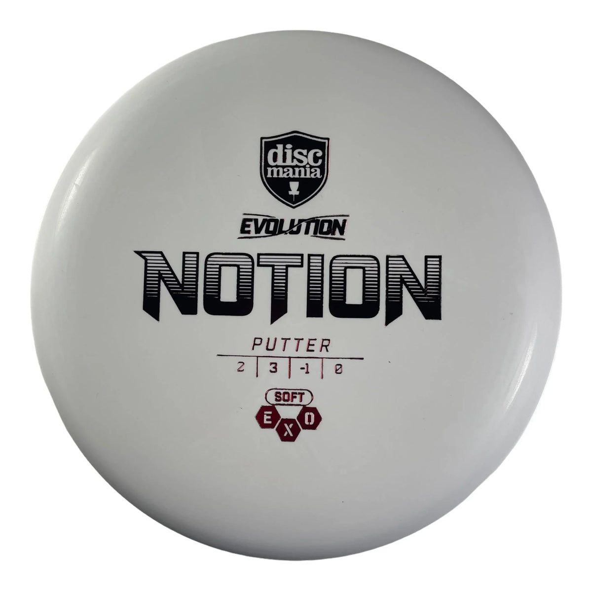 Discmania Notion | Soft Exo | White/Red 175g Disc Golf