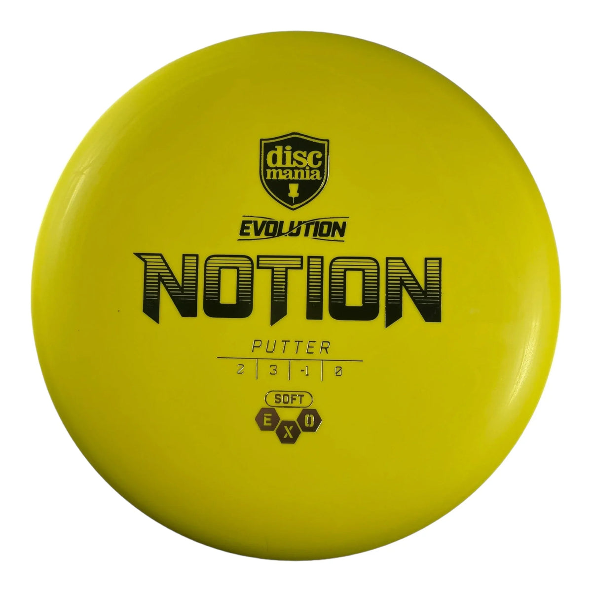 Discmania Notion | Soft Exo | Yellow/Silver 173g Disc Golf