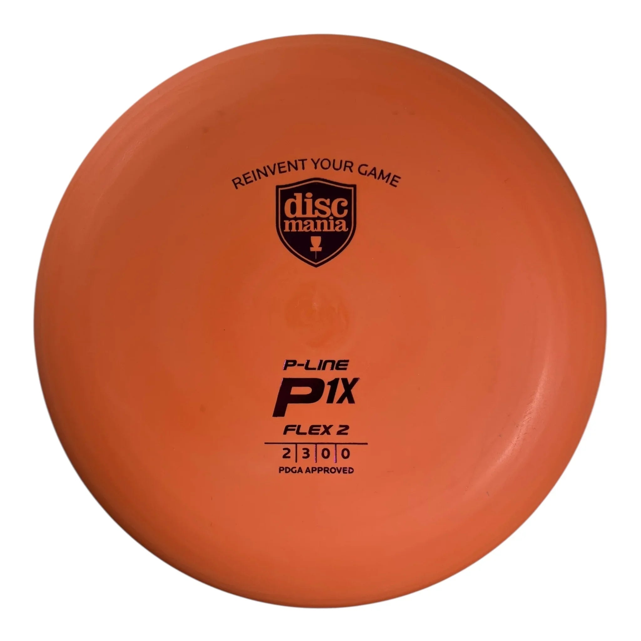 Discmania P1x | P-Line Flex 2 | Orange/Pink 176g Disc Golf