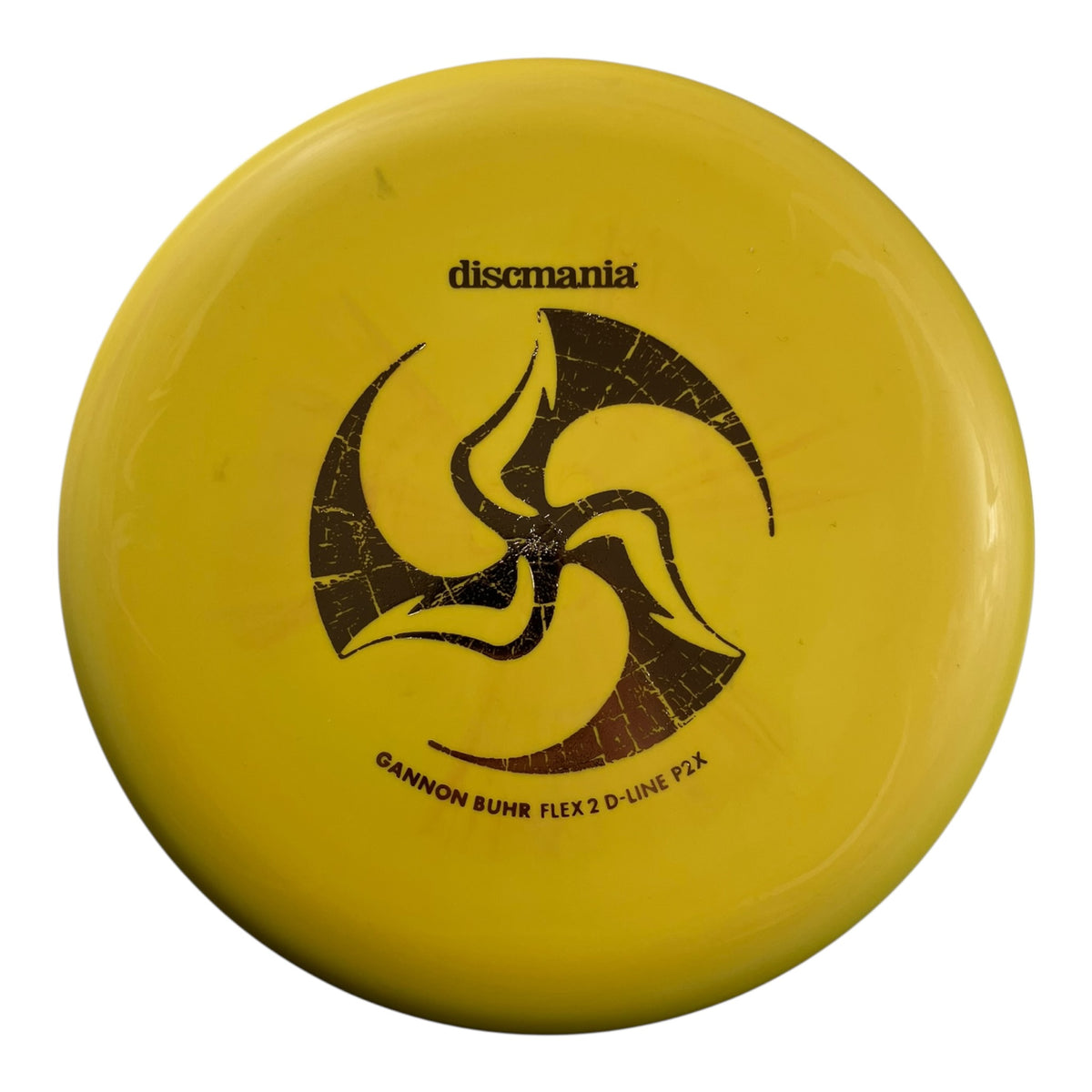 Discmania P2x | D-Line Flex 3 | Yellow/Gold 173g (Huk Lab) Disc Golf
