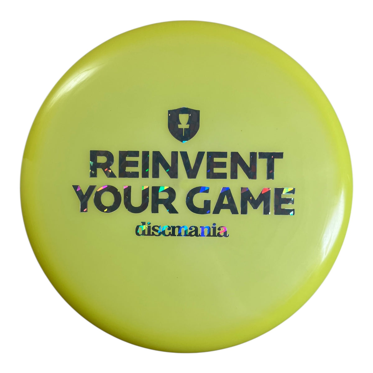 Discmania P2x | Glow C-Line | Yellow/Silver 176g (Reinvent Your Game) Disc Golf