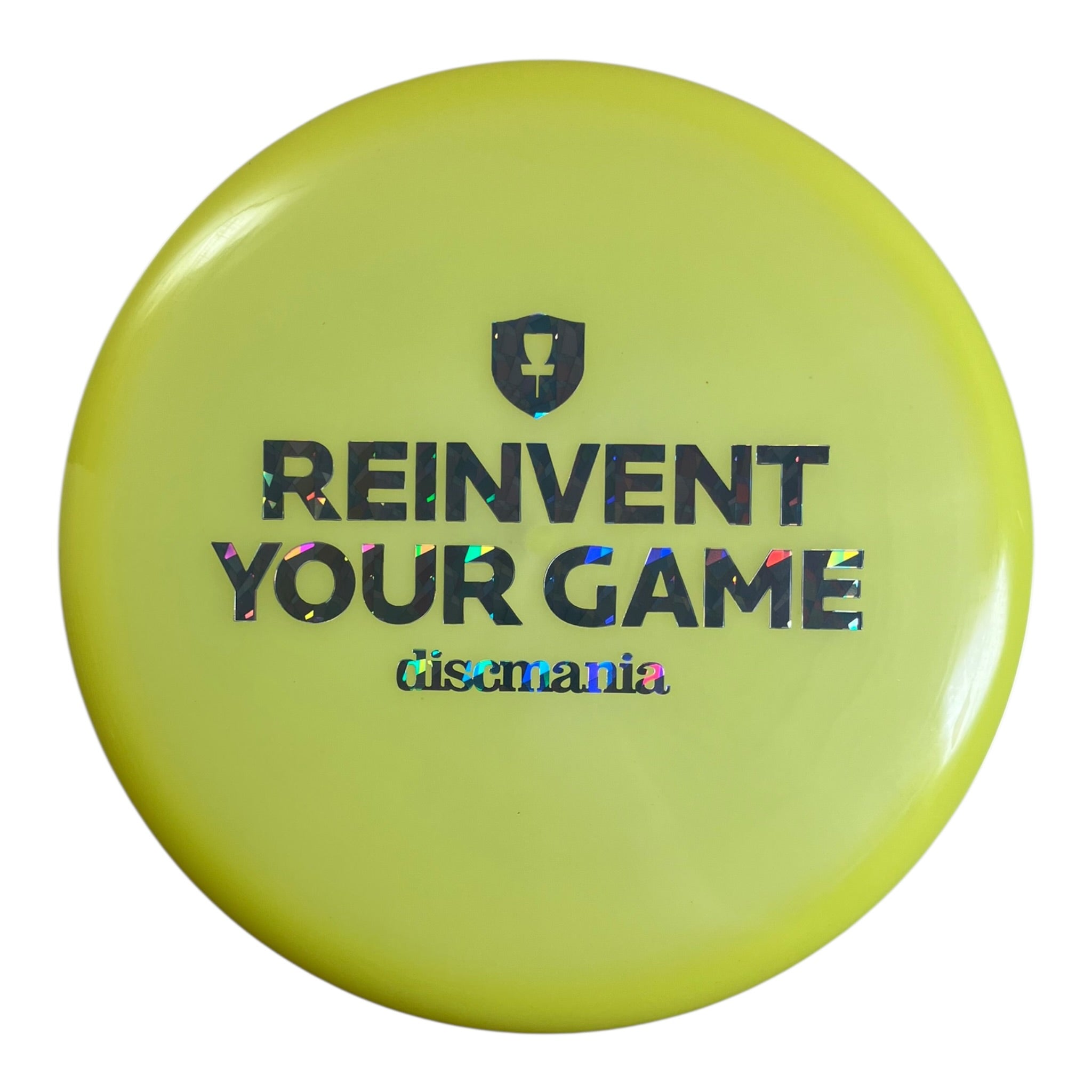 Discmania P2x | Glow C-Line | Yellow/Silver 176g (Reinvent Your Game) Disc Golf