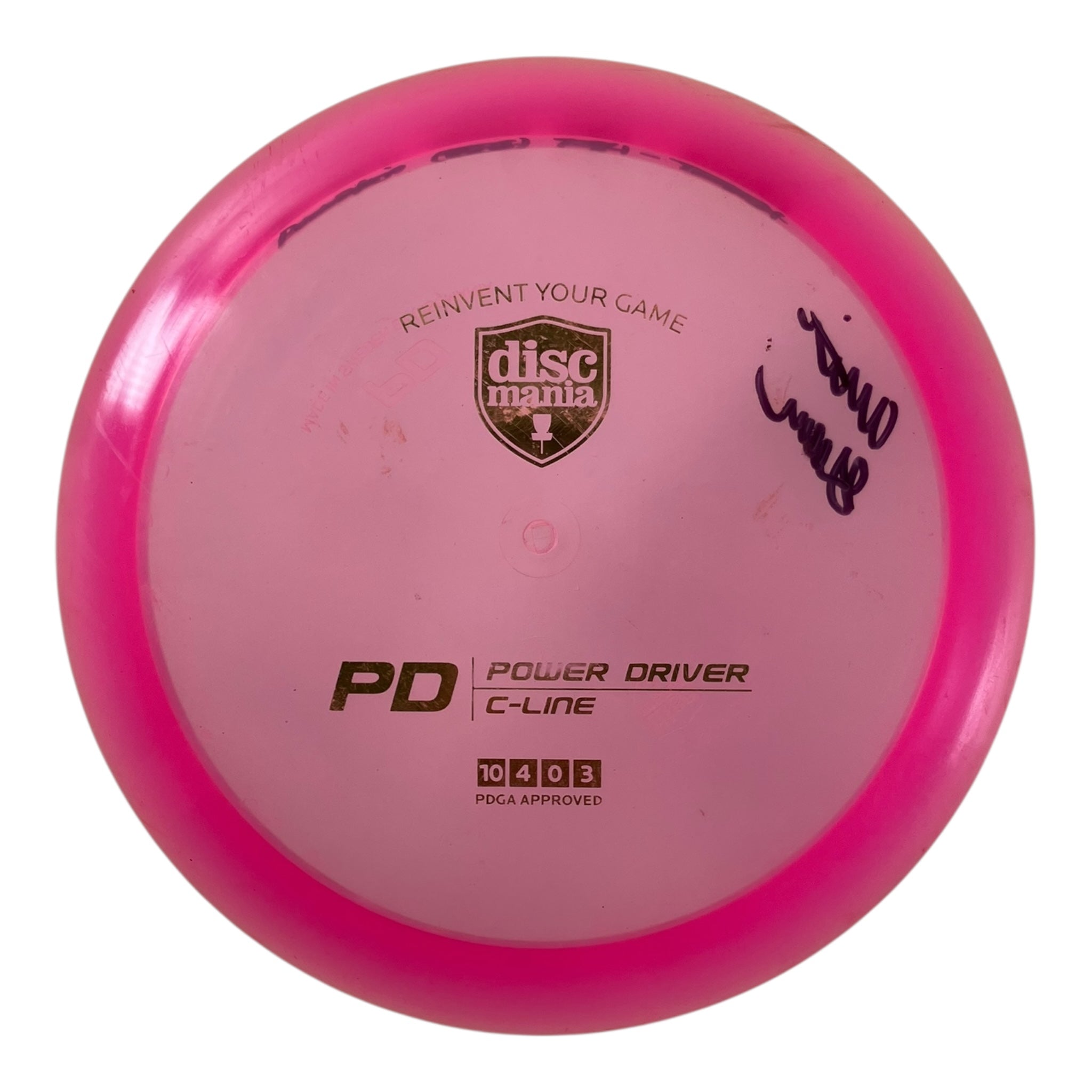 Discmania PD - Used Good | C-Line | Pink/Gold 176g Disc Golf