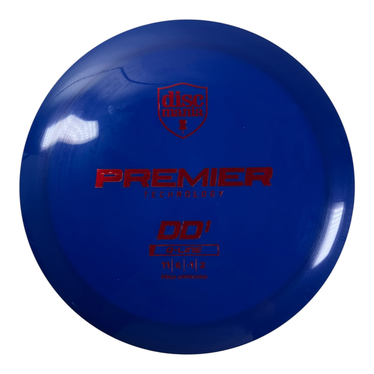 Discmania Premier DD1 | Q-Line | Blue/Red 168-169g Disc Golf