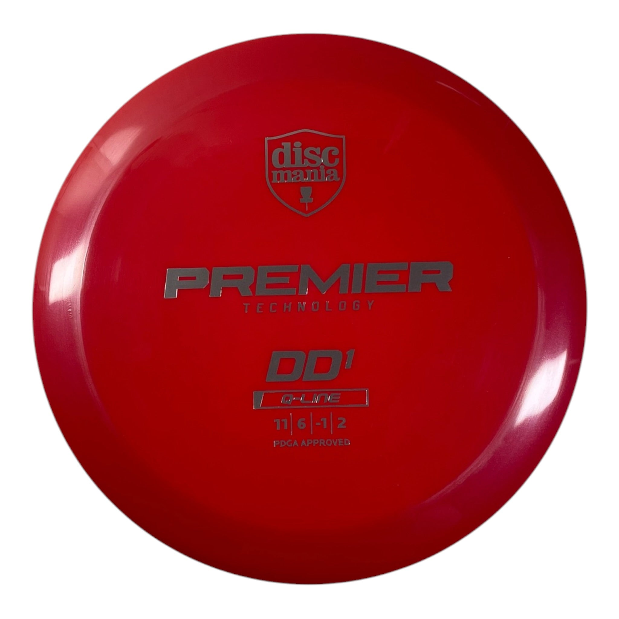 Discmania DD1 | Q-Line Premier | Red/Silver 171g Disc Golf