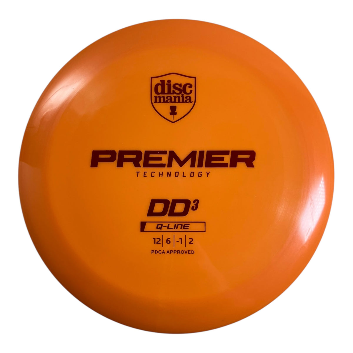 Discmania DD3 | Q-Line Premier | Orange/Red 169g Disc Golf