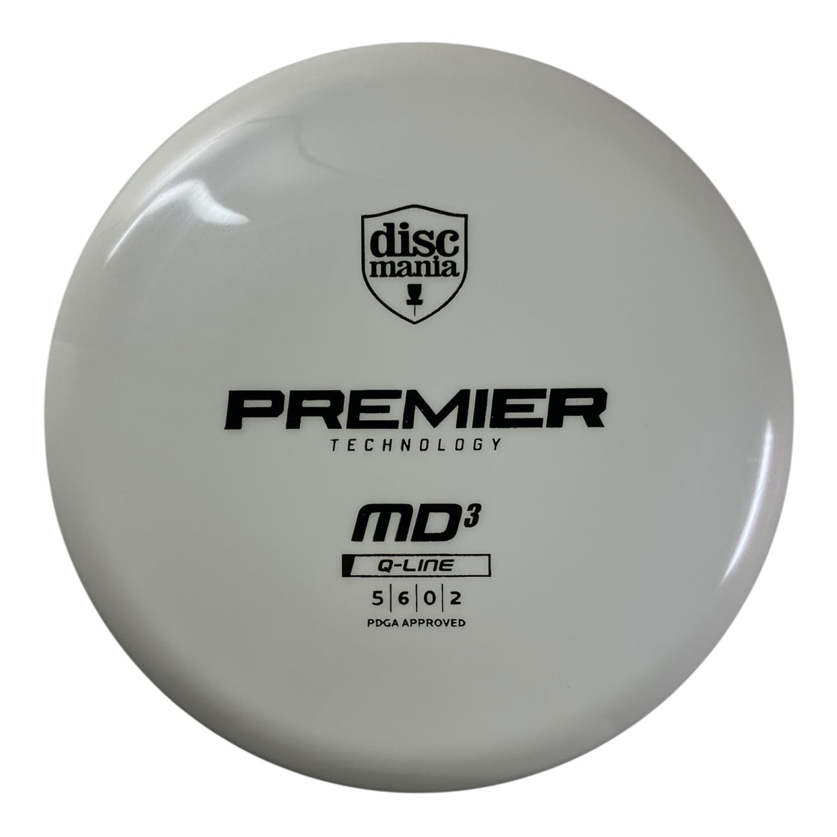Discmania Premier MD3 | Q-Line | White/Black 175-177g Disc Golf