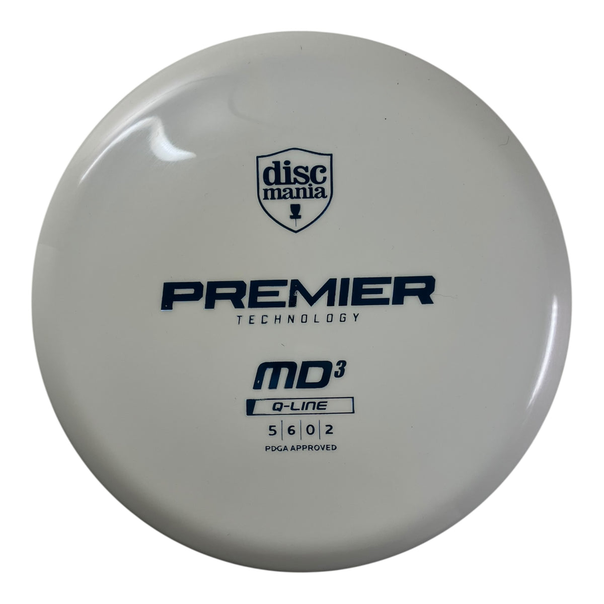 Discmania Premier MD3 | Q-Line | White/Blue 175g Disc Golf