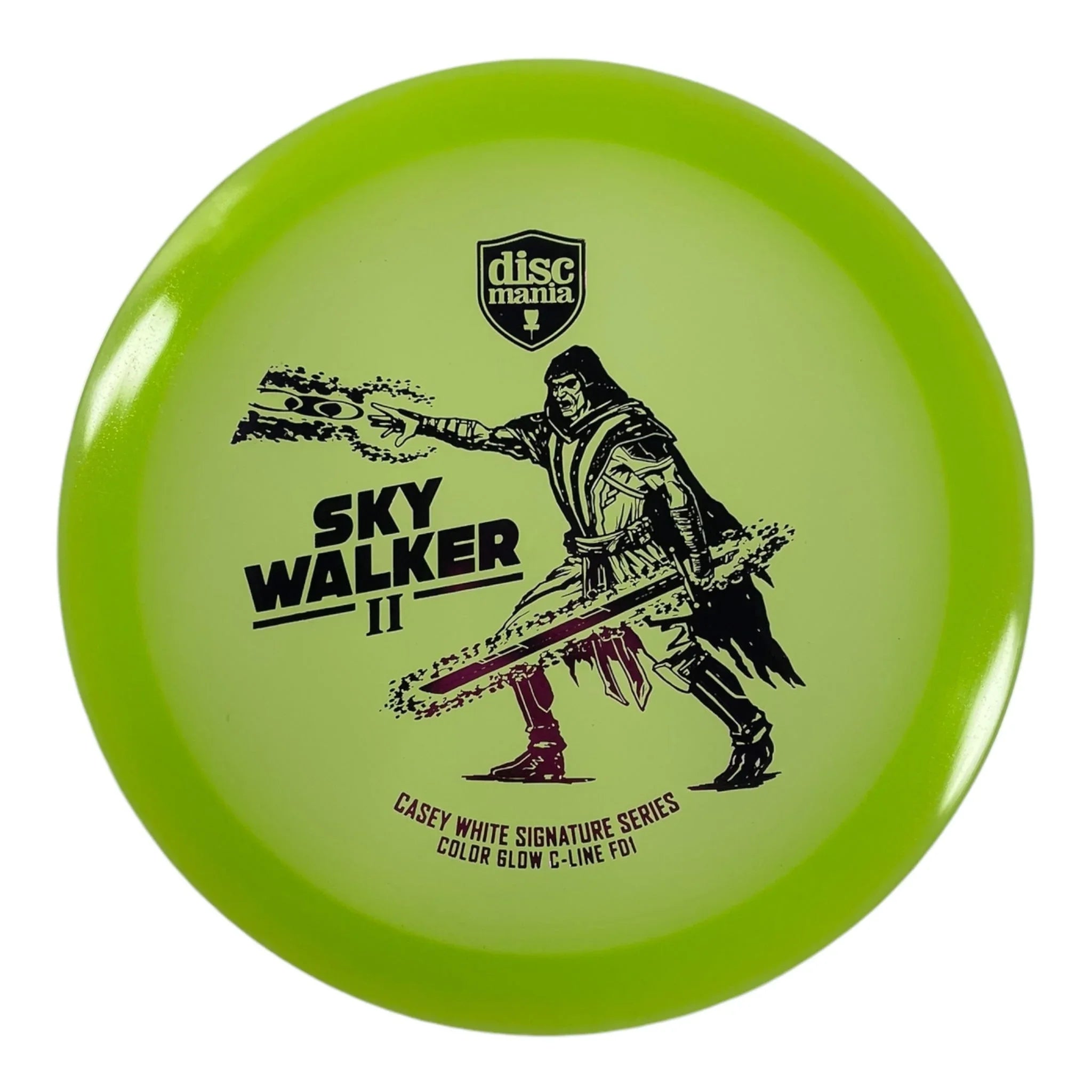 Discmania Sky Walker II - FD1 | Color Glow C - Line | Green/Purple 173g (Casey White) Disc Golf