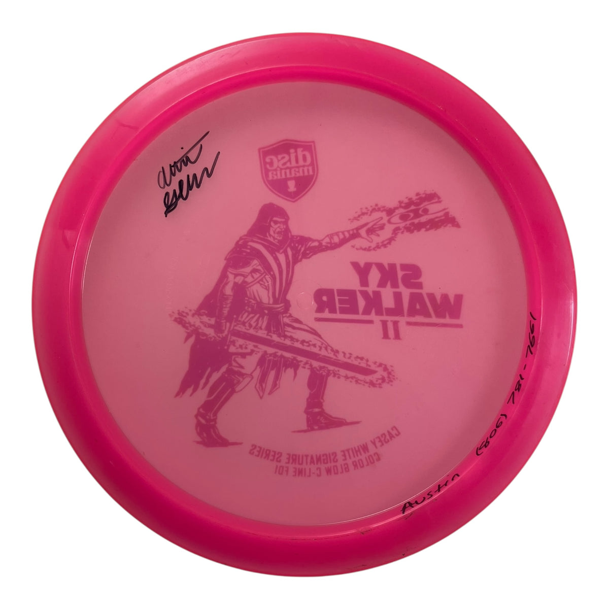 Discmania Sky Walker II - FD1 - Used Good | Color Glow C-Line | Pink/Bronze 174g Disc Golf