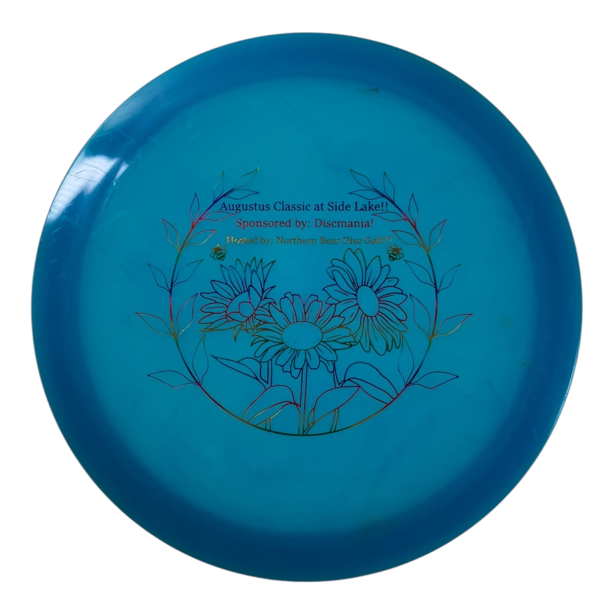 Discmania Splice - Used Fair | Neo | Blue/Holo 176g (Augustus Classic) Disc Golf