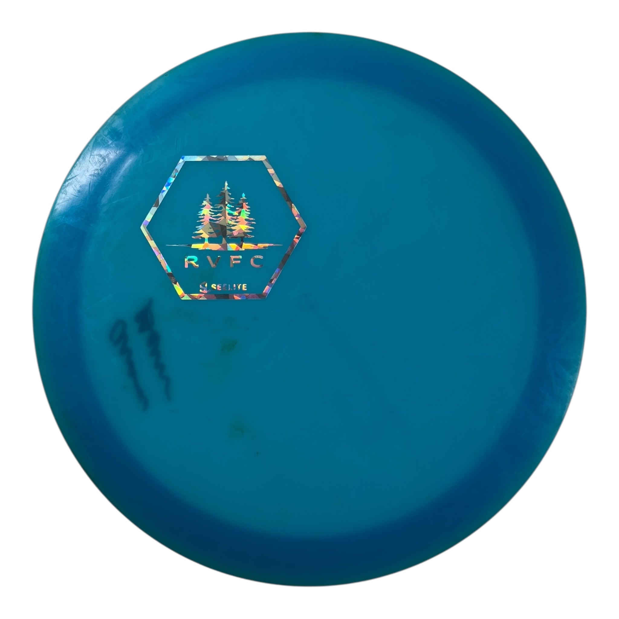 Discmania Splice - Used Good | Neo | Blue/Holo 176g (RVFC) Disc Golf