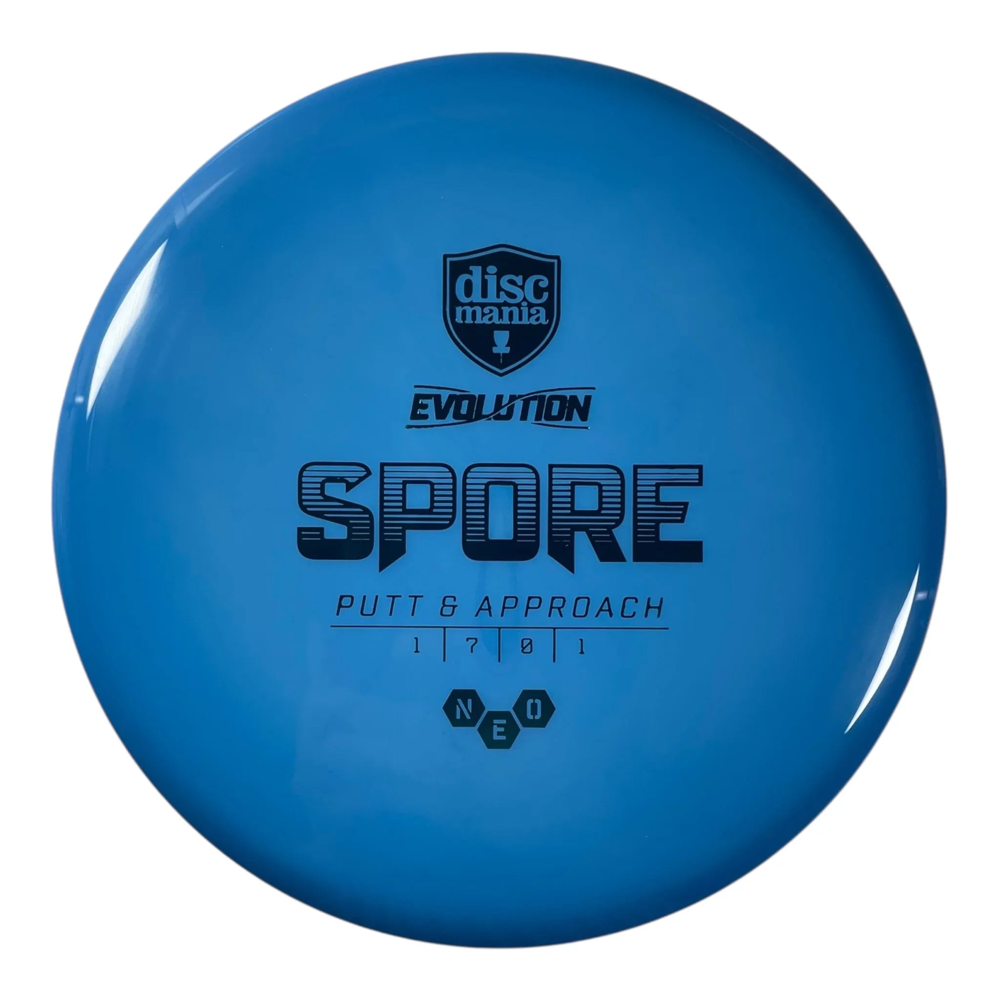 Discmania Spore | Neo Soft | Blue/Blue 157g Disc Golf