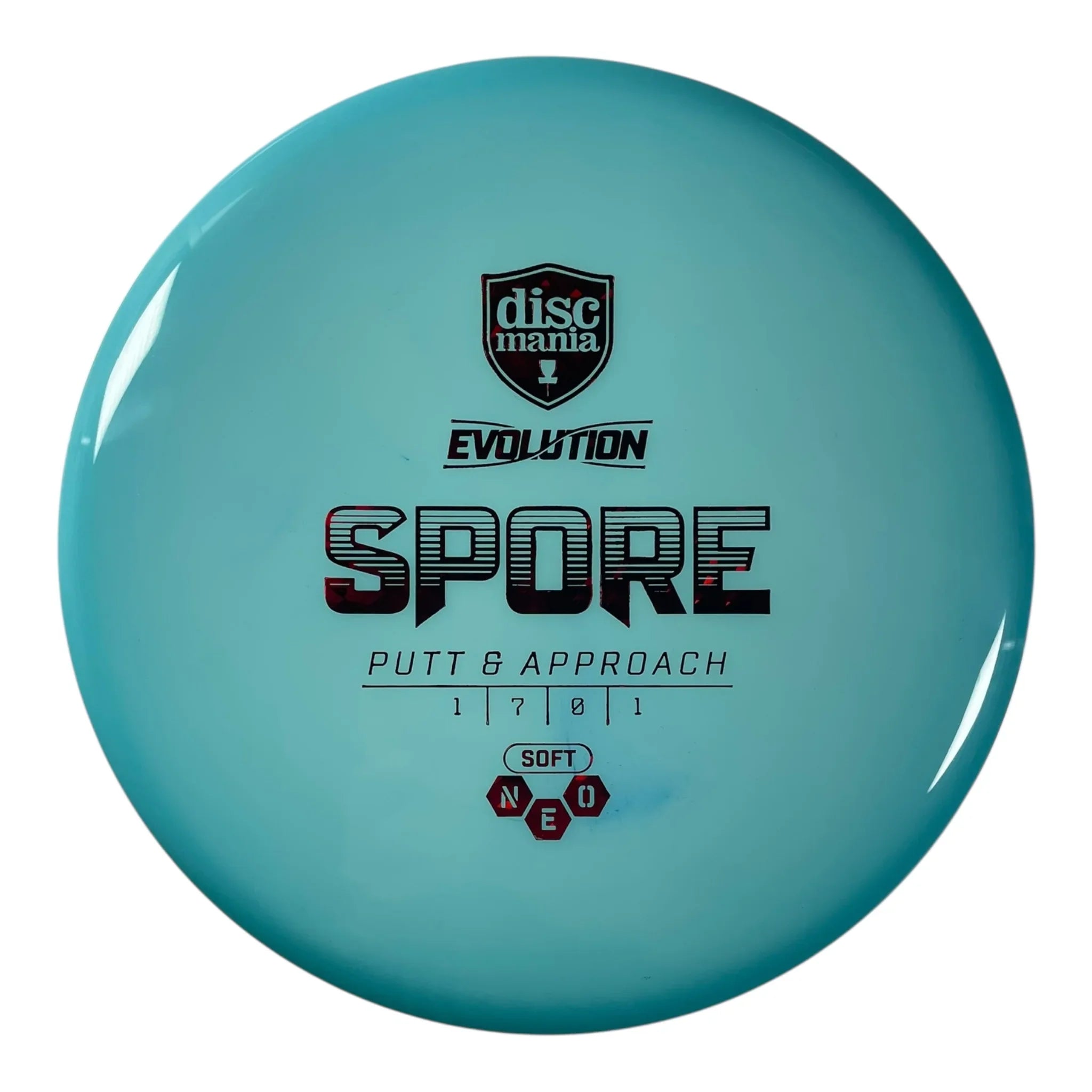 Discmania Spore | Neo Soft | Blue/Red 156g Disc Golf