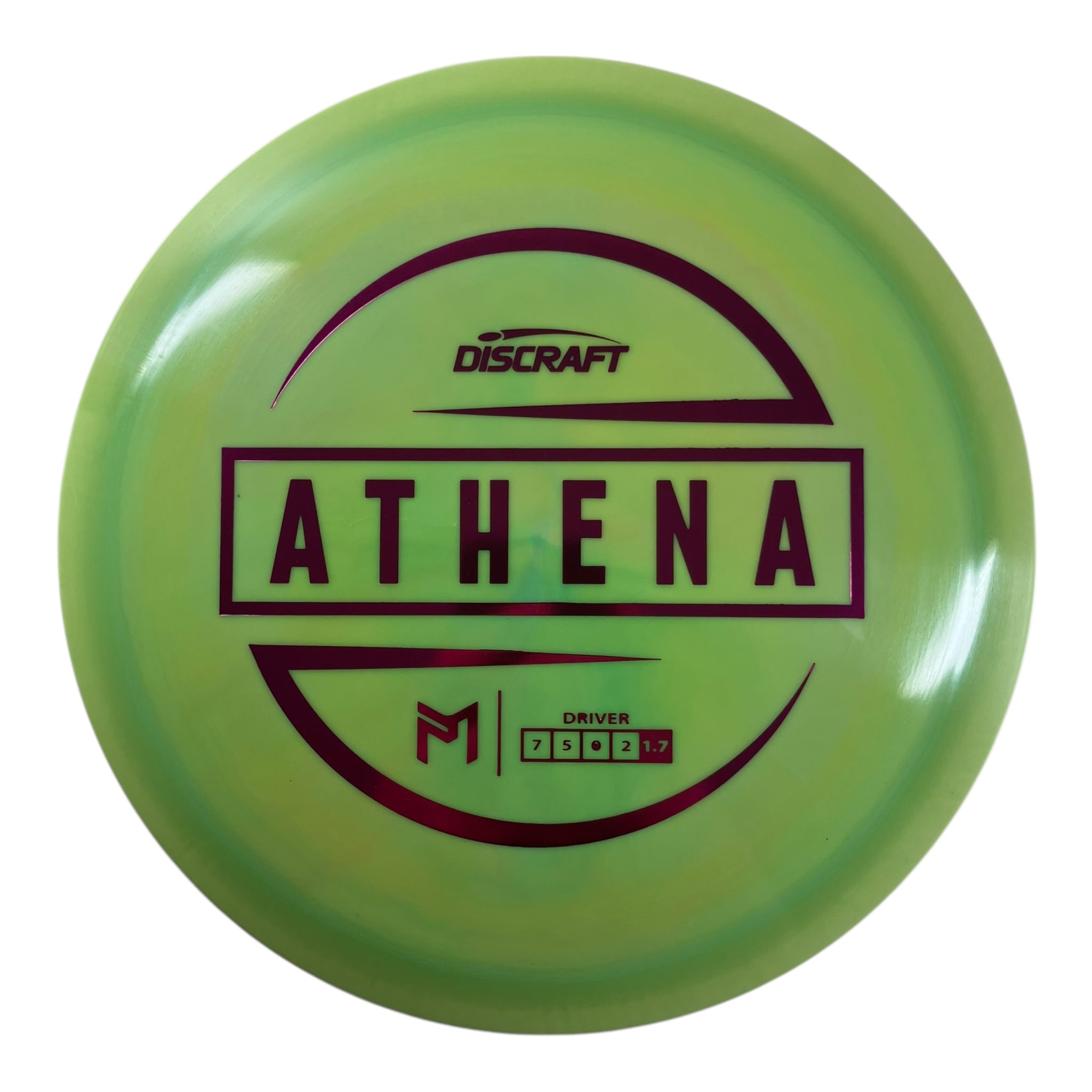 Discraft Athena | ESP | Green/Purple 172g (Paul McBeth) Disc Golf