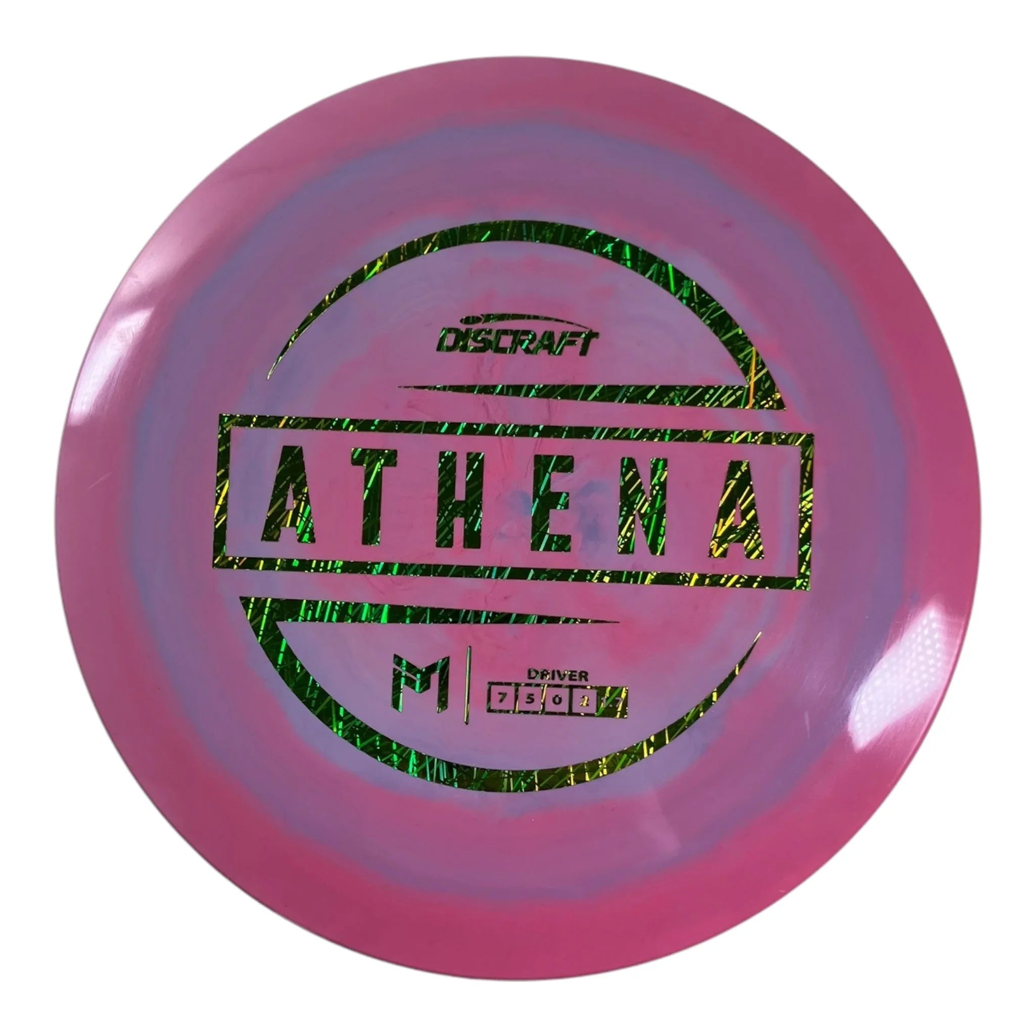 Discraft Athena | ESP | Pink/Green 173g (Paul McBeth) Disc Golf