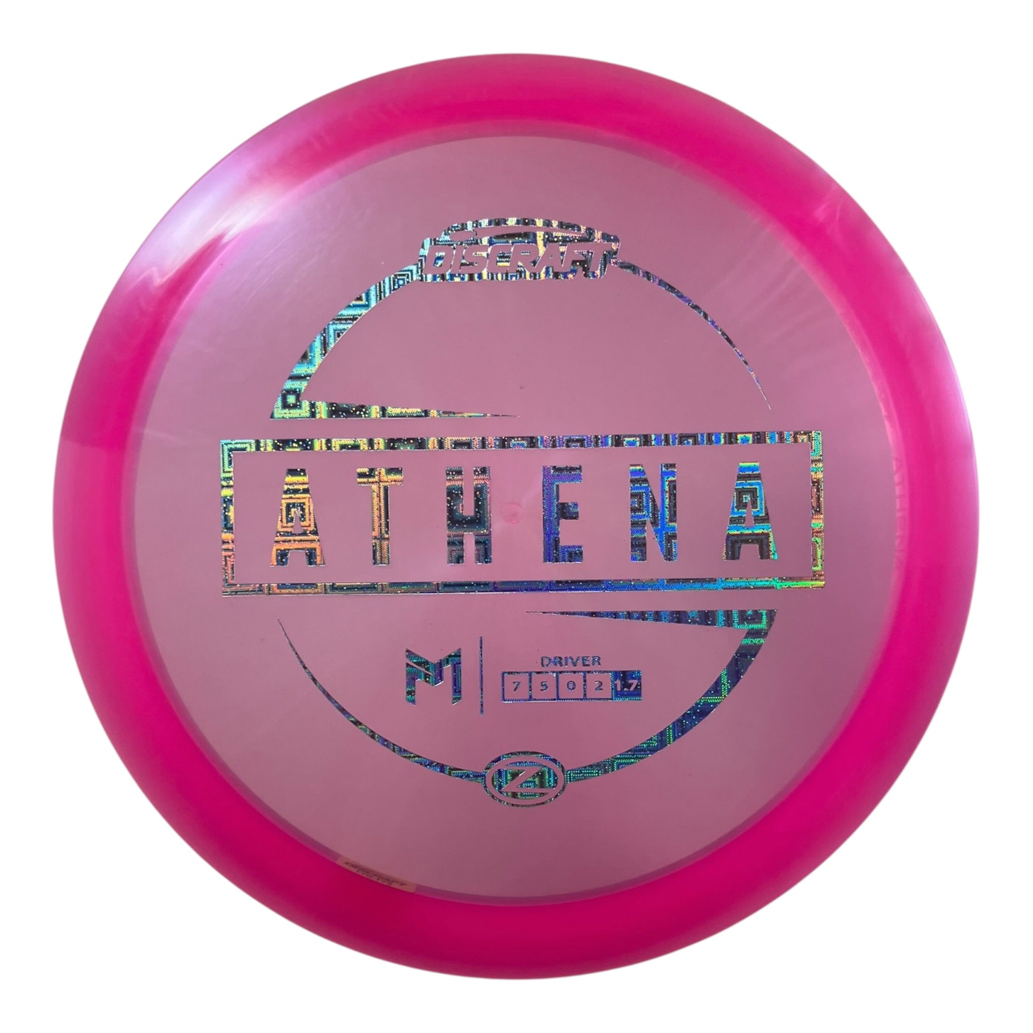 Discraft Athena | Z Line | Pink/Holo 172g (Paul McBeth) Disc Golf