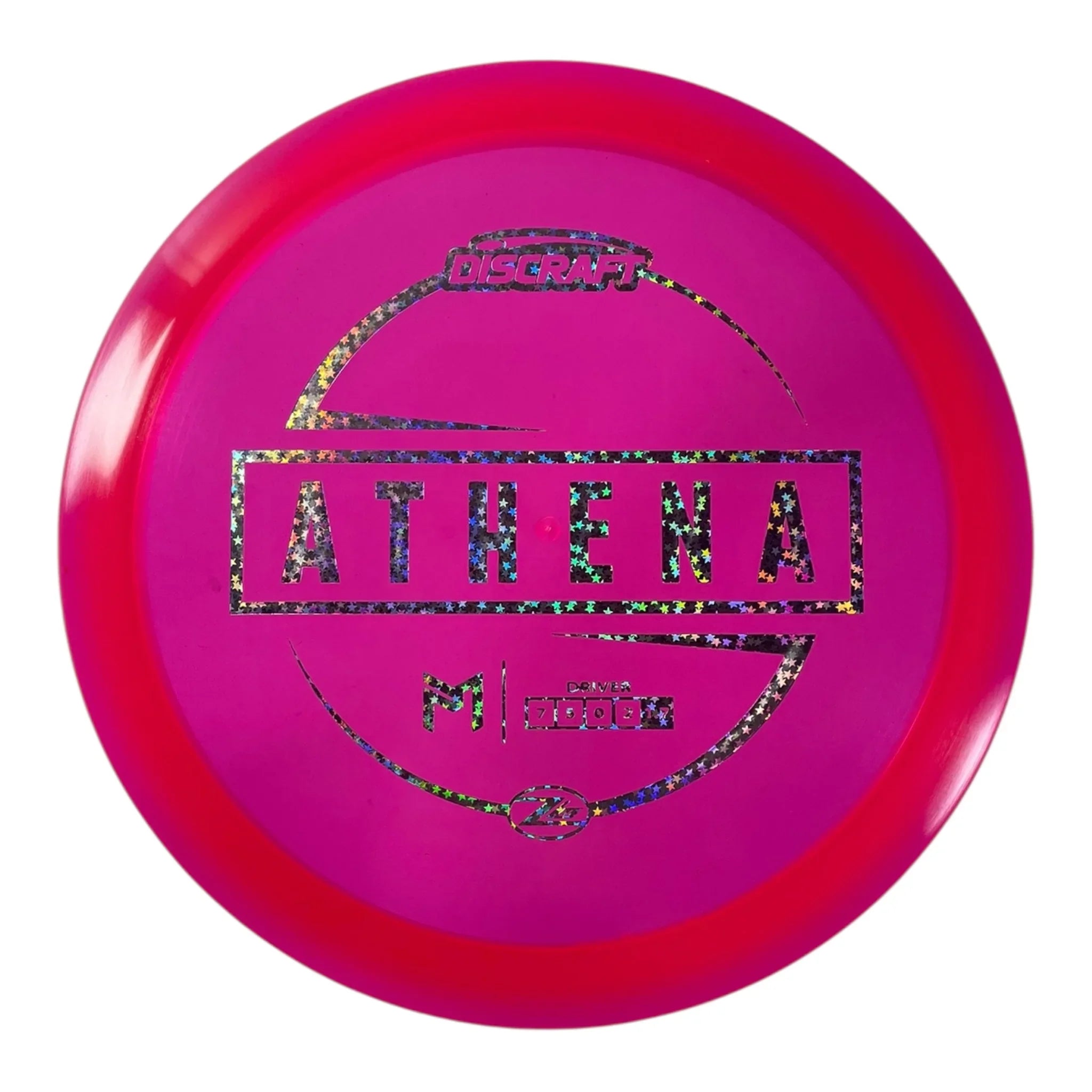 Discraft Athena | Z Lite | Pink/Stars 159g (Paul McBeth) Disc Golf