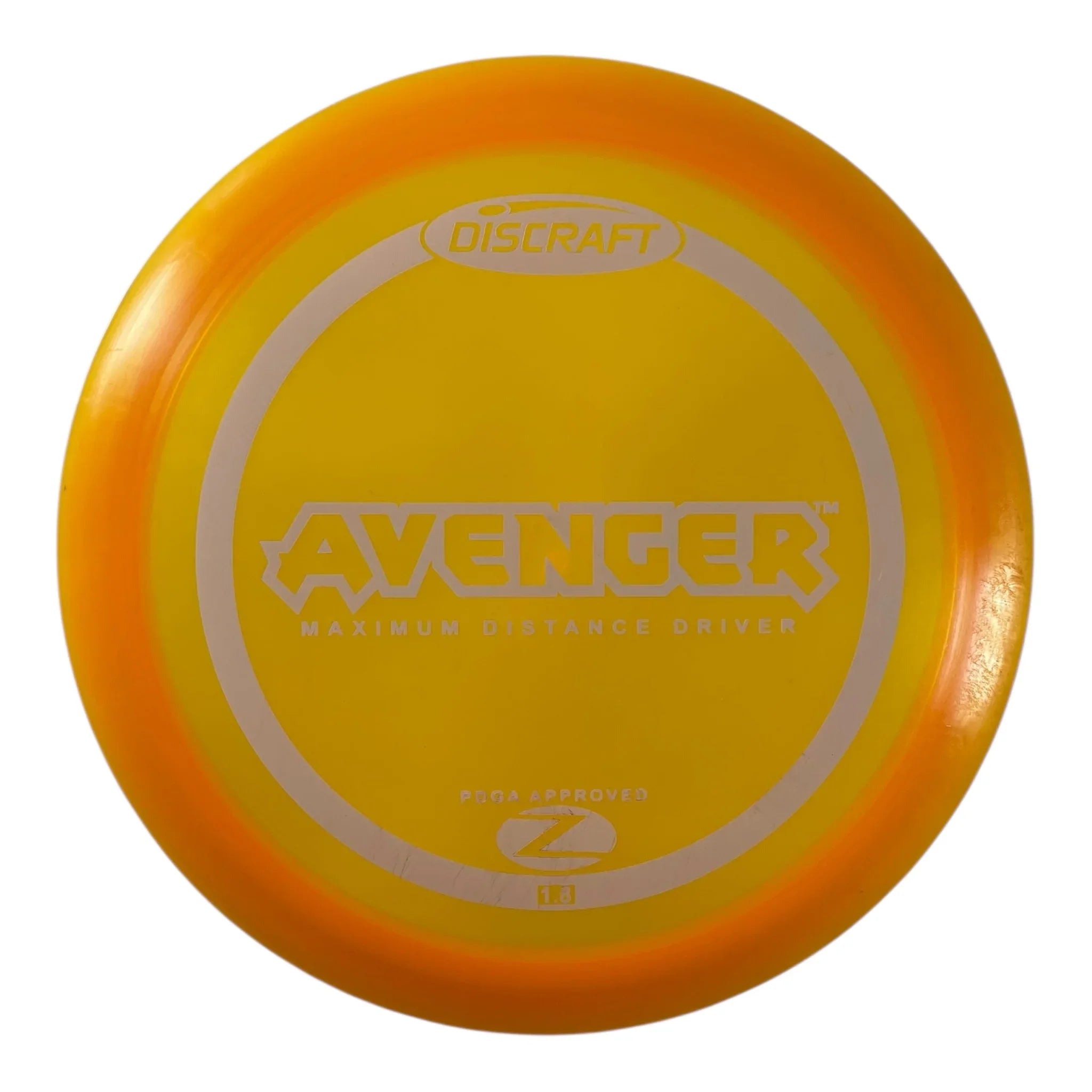 Discraft Avenger | Z Line | Orange/White 168g (PFN) Disc Golf