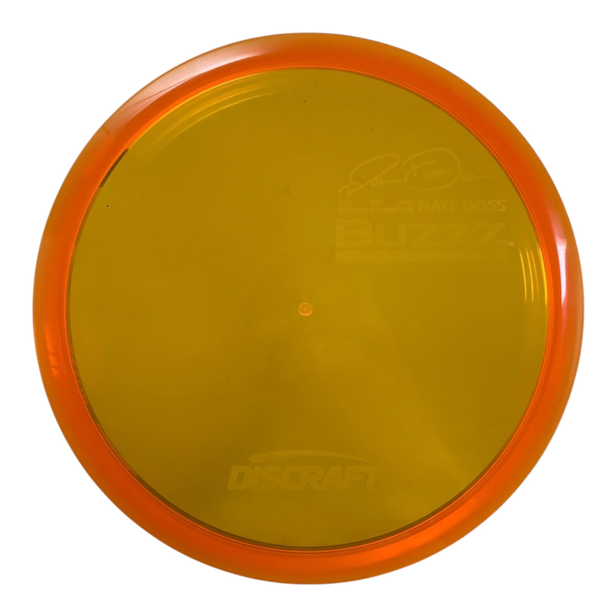 Discraft Buzzz | CryZtal Z | Orange/Ghost 180g (Nate Doss Reissue) Disc Golf