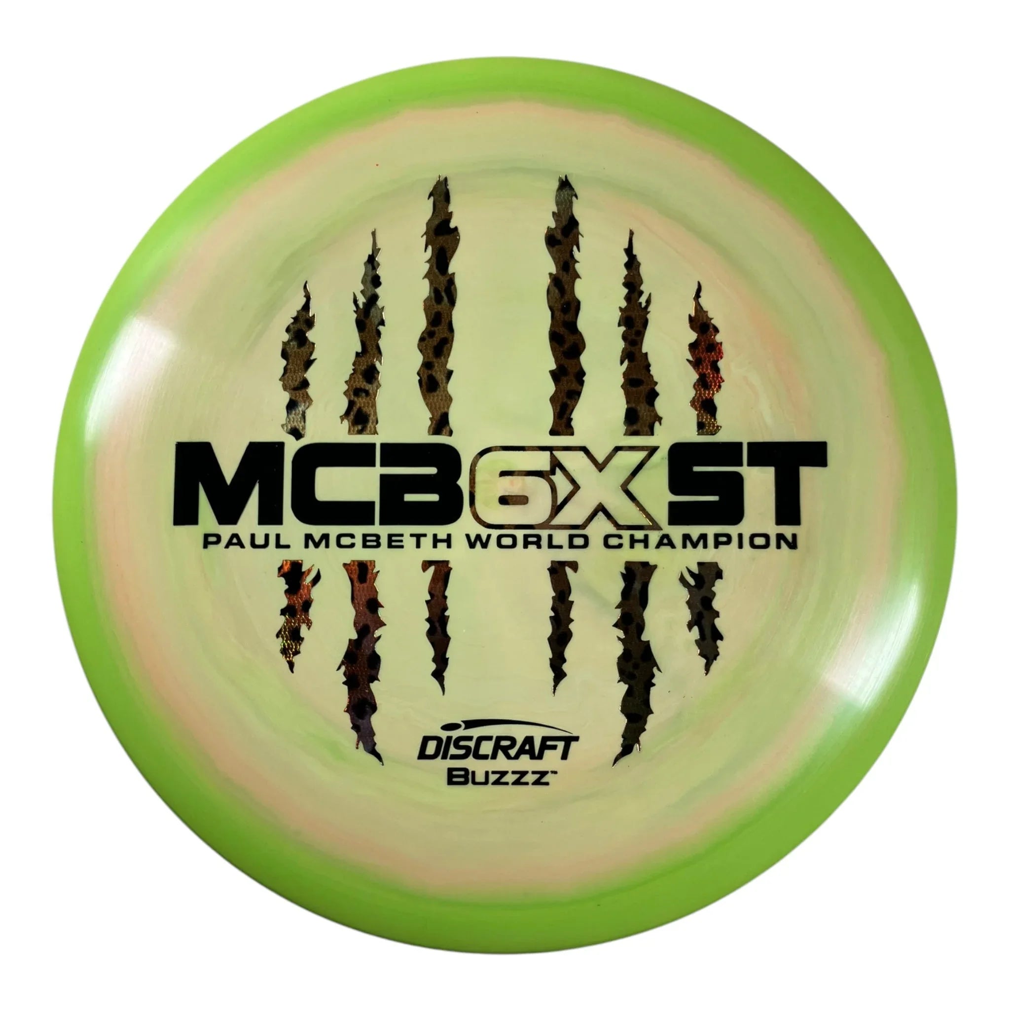 Discraft Buzzz | ESP | Green/Cheetah 177g (Paul McBeth 6X) Disc Golf