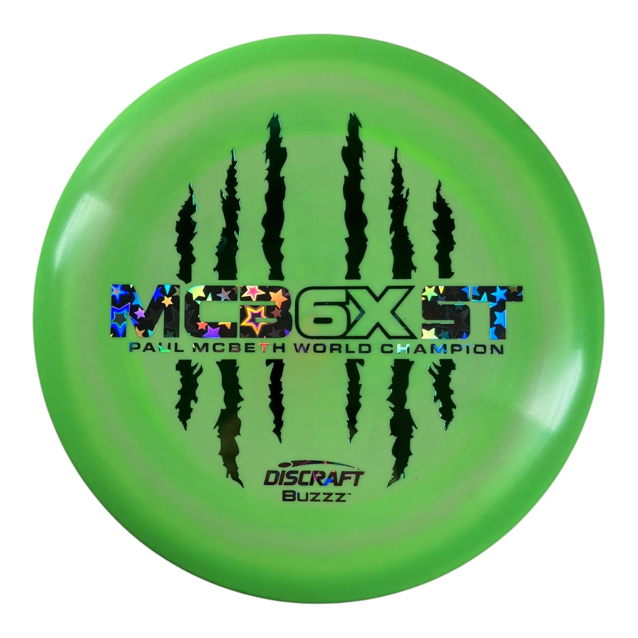 Discraft Buzzz | ESP | Green/Stars 177g (Paul McBeth 6X) Disc Golf