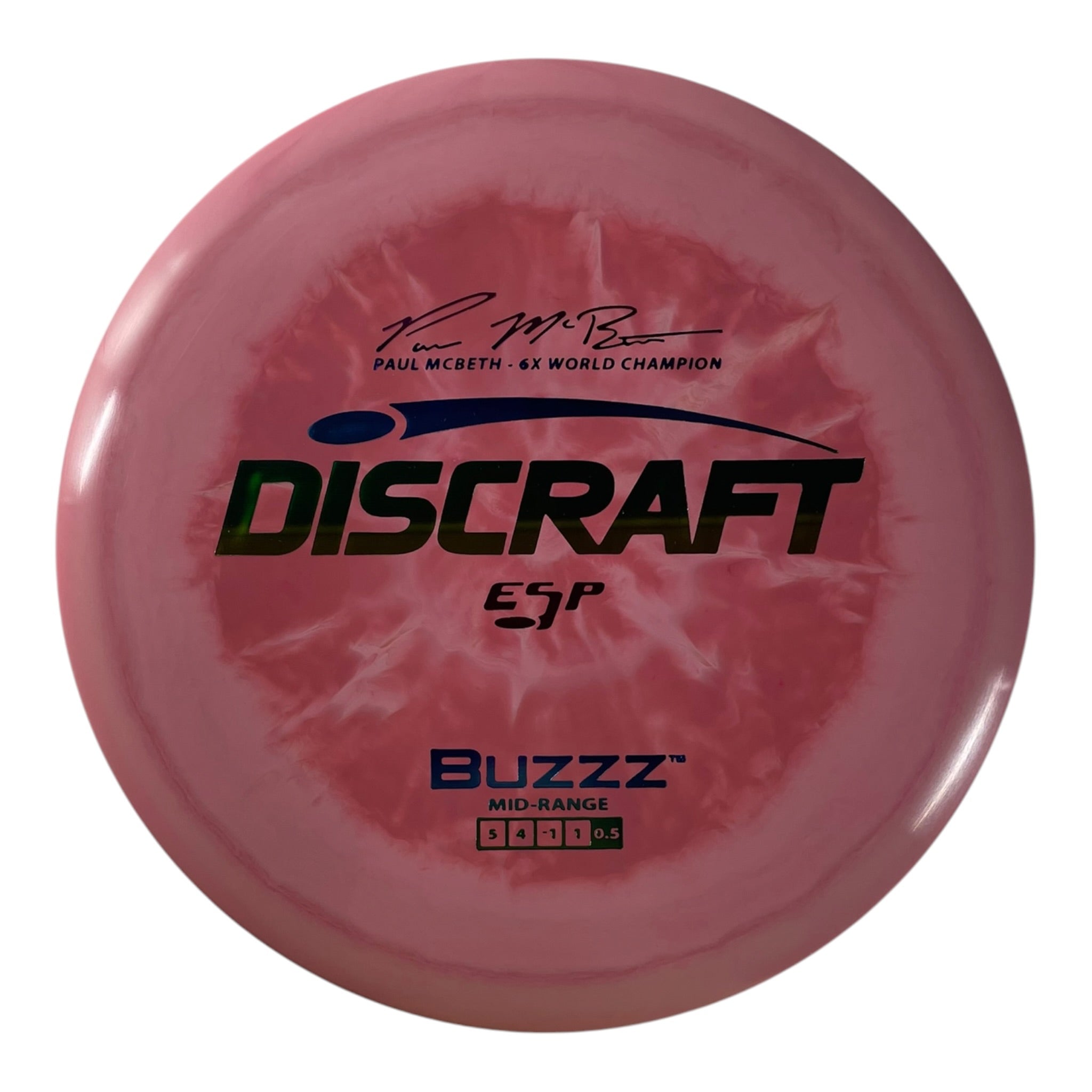 Discraft Buzzz | ESP | Pink/Rainbow 168g (Paul McBeth) Disc Golf