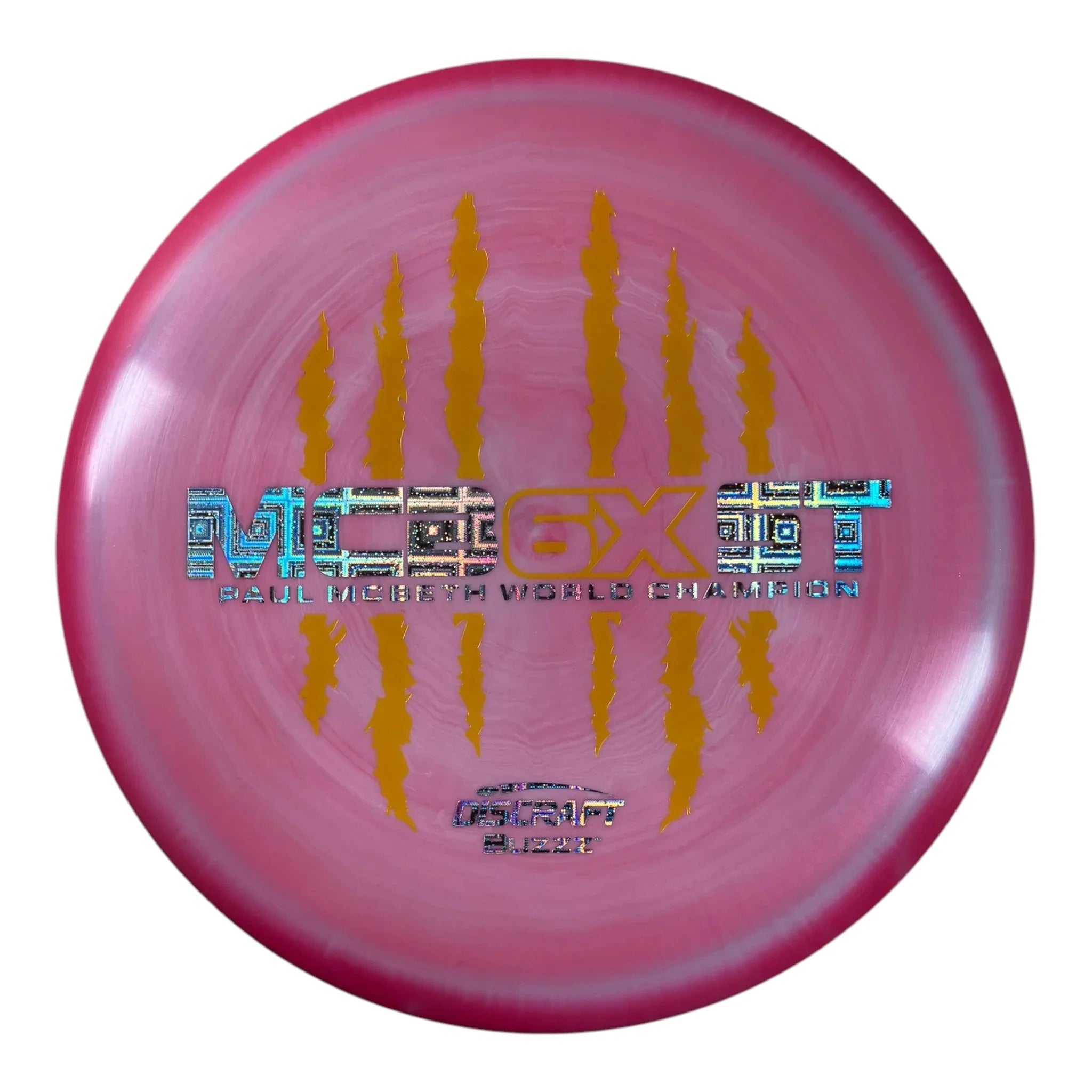 Discraft Buzzz | ESP | Pink/Squares 177g (Paul McBeth 6X) Disc Golf