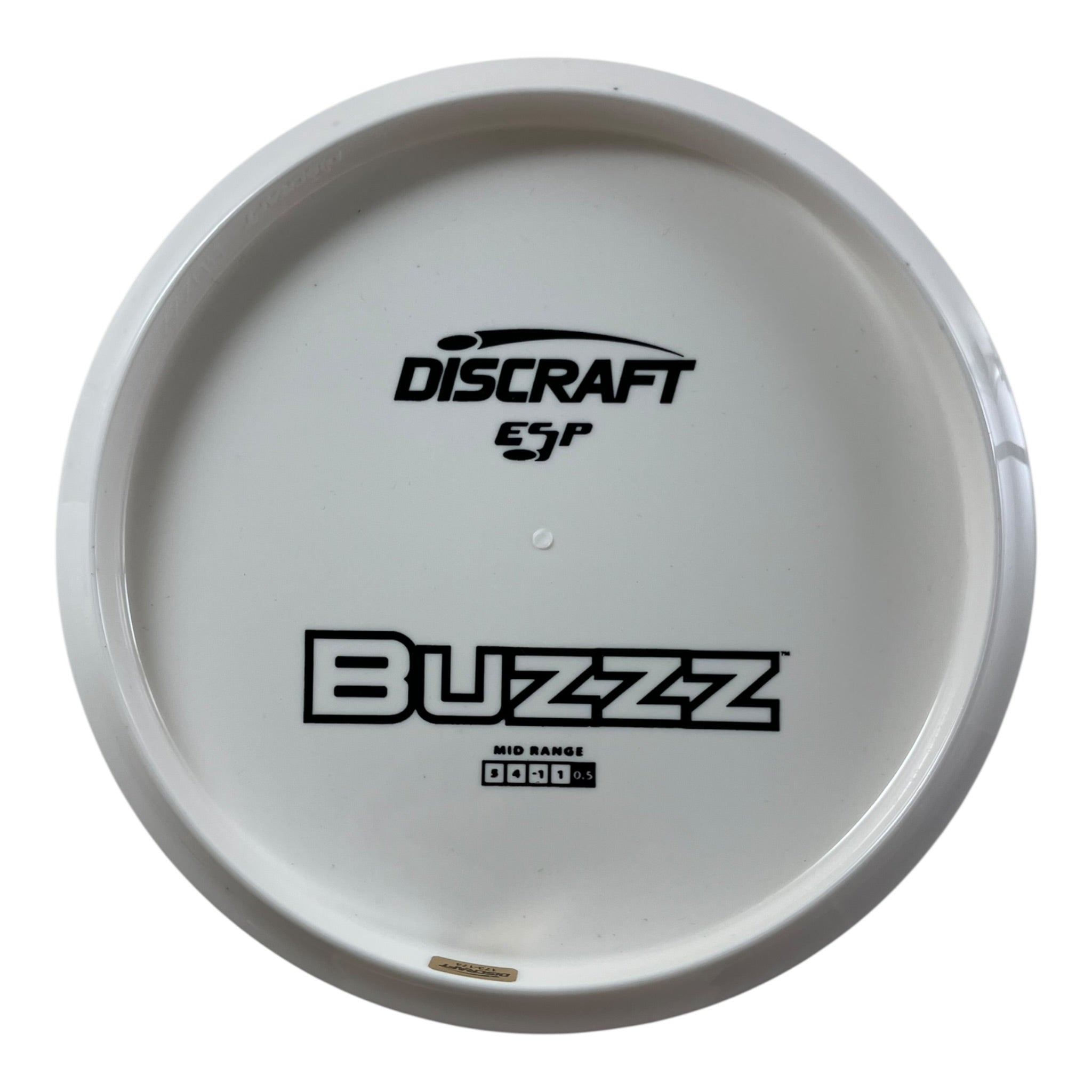 Discraft Buzzz | ESP | White/Black 174-177g (Bottom Stamp) Disc Golf
