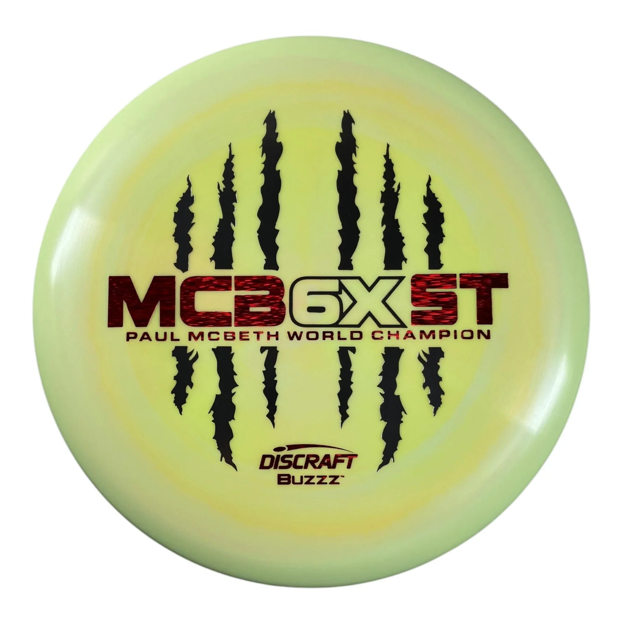 Discraft Buzzz | ESP | Yellow/Red 176g (Paul McBeth 6X) Disc Golf