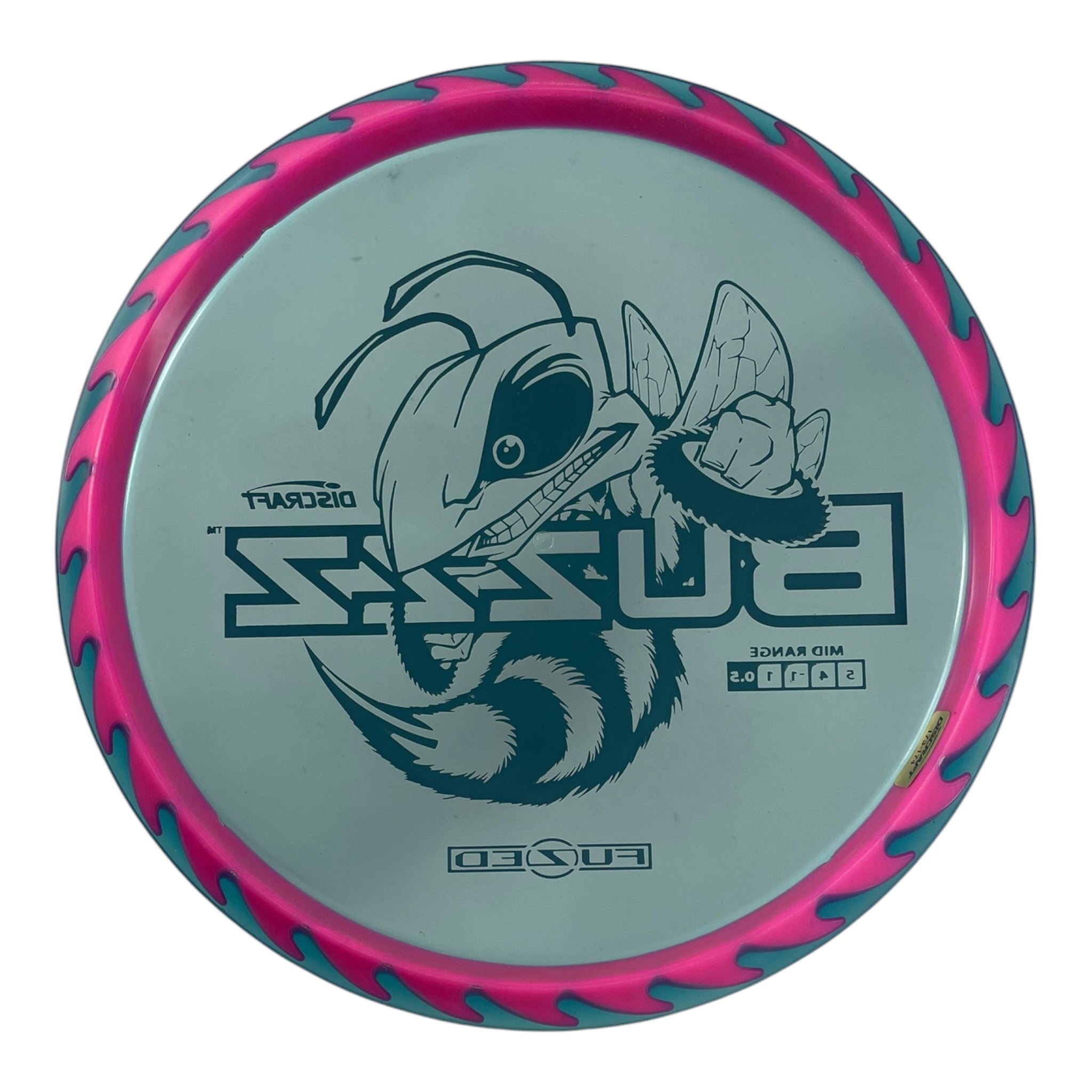 Discraft Buzzz | Fuzed Line | Blue/Red 174g (Buzzzsaw) Disc Golf