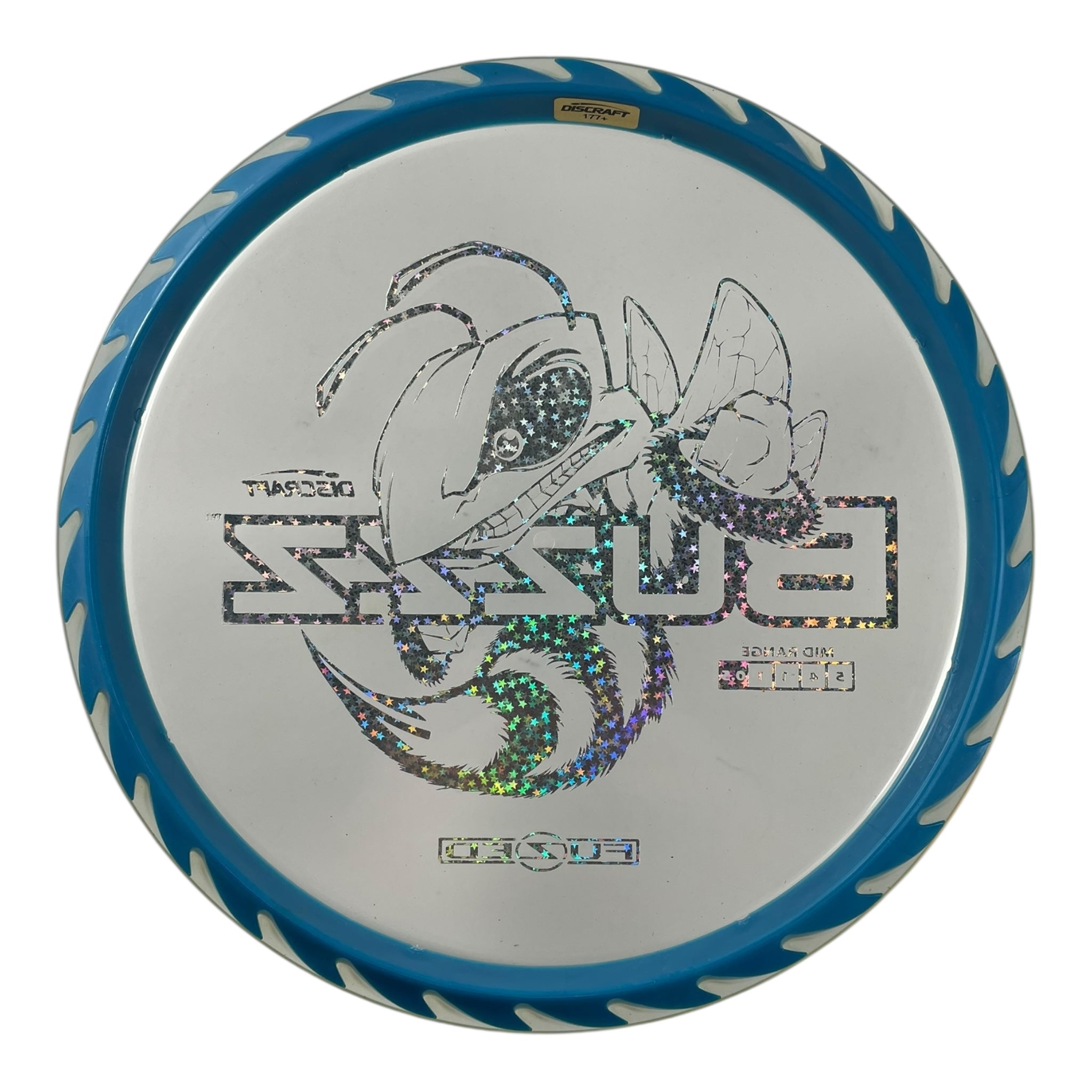 Discraft Buzzz | Fuzed Line | Blue/Stars 176g (Buzzzsaw) Disc Golf